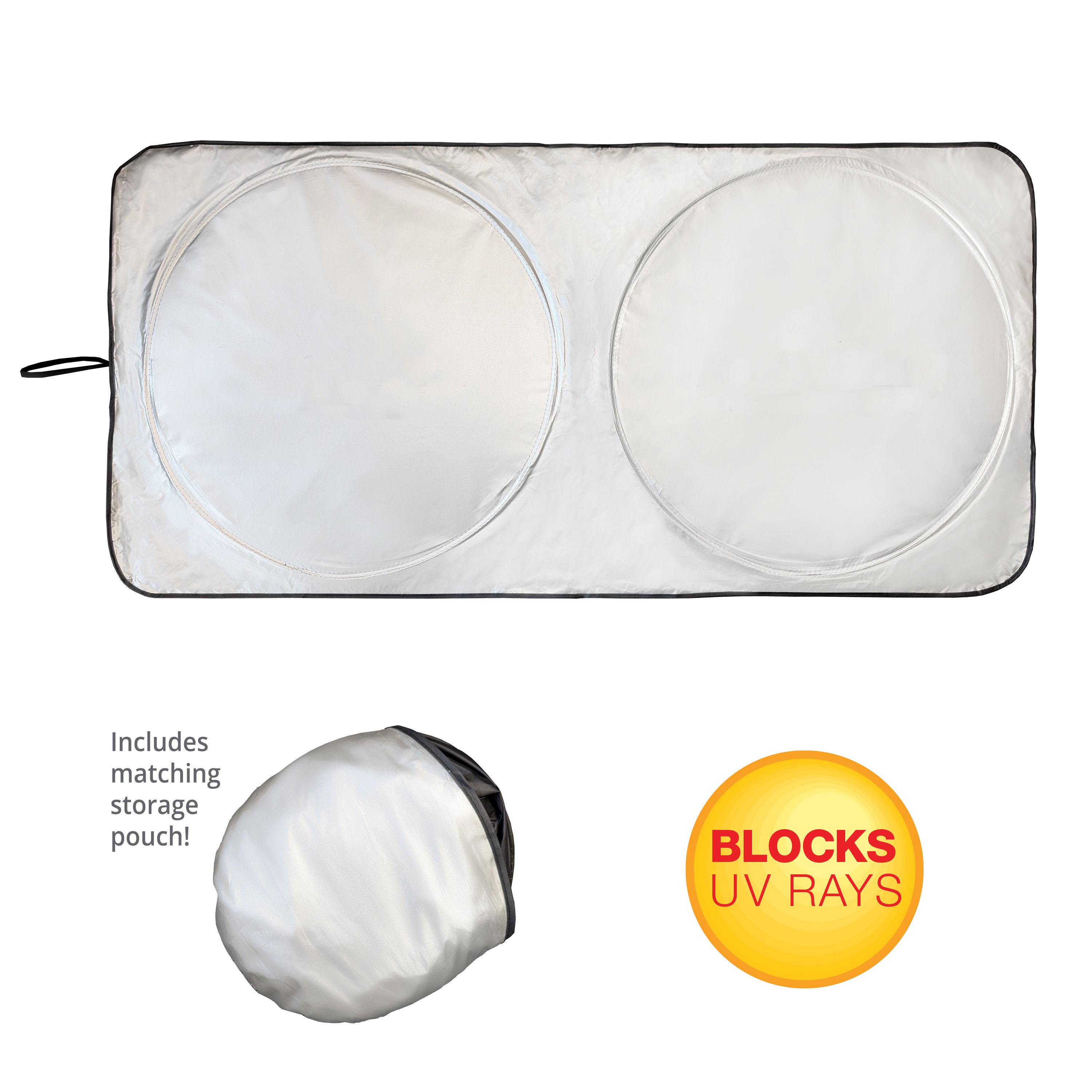Picture of The Car Shade - UPF-50 UV Windshield Sunshade w/Pouch