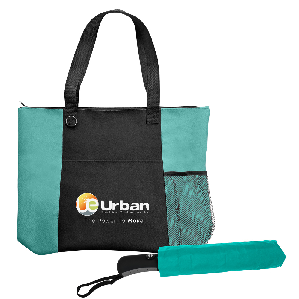 Picture of The Mariner Boat Tote Bag/Reversa Inverted Umbrella Set