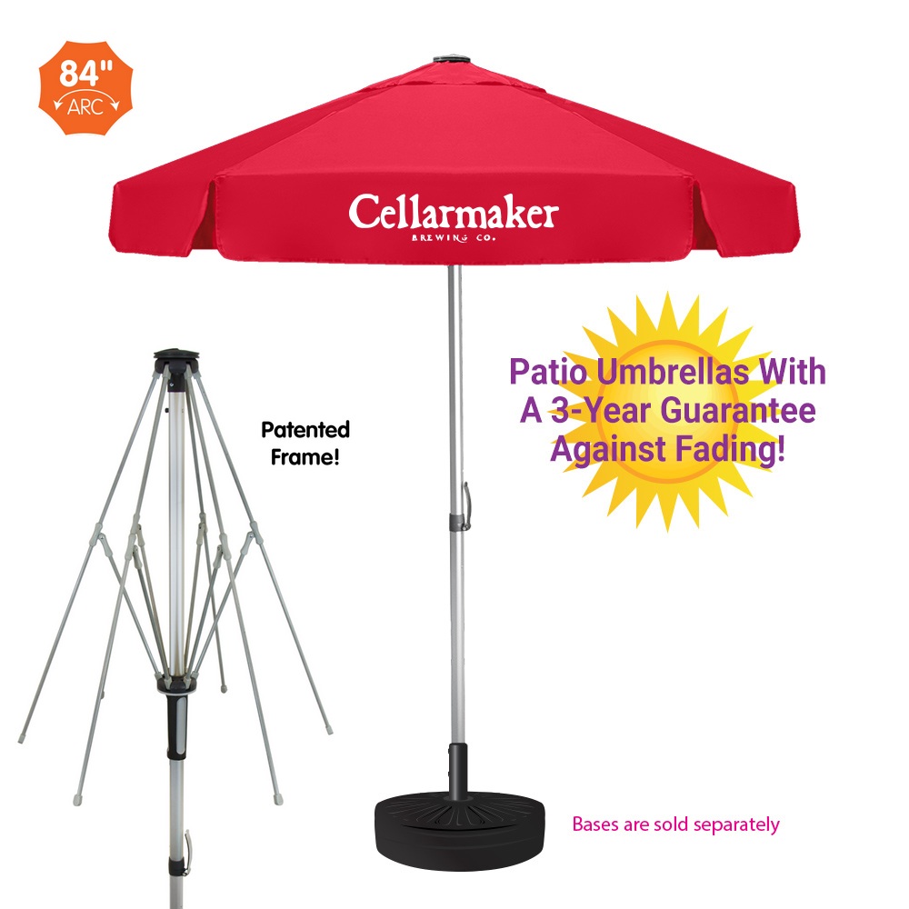 Picture of The Vented Ultimate Patio Umbrella -- Commercial Quality