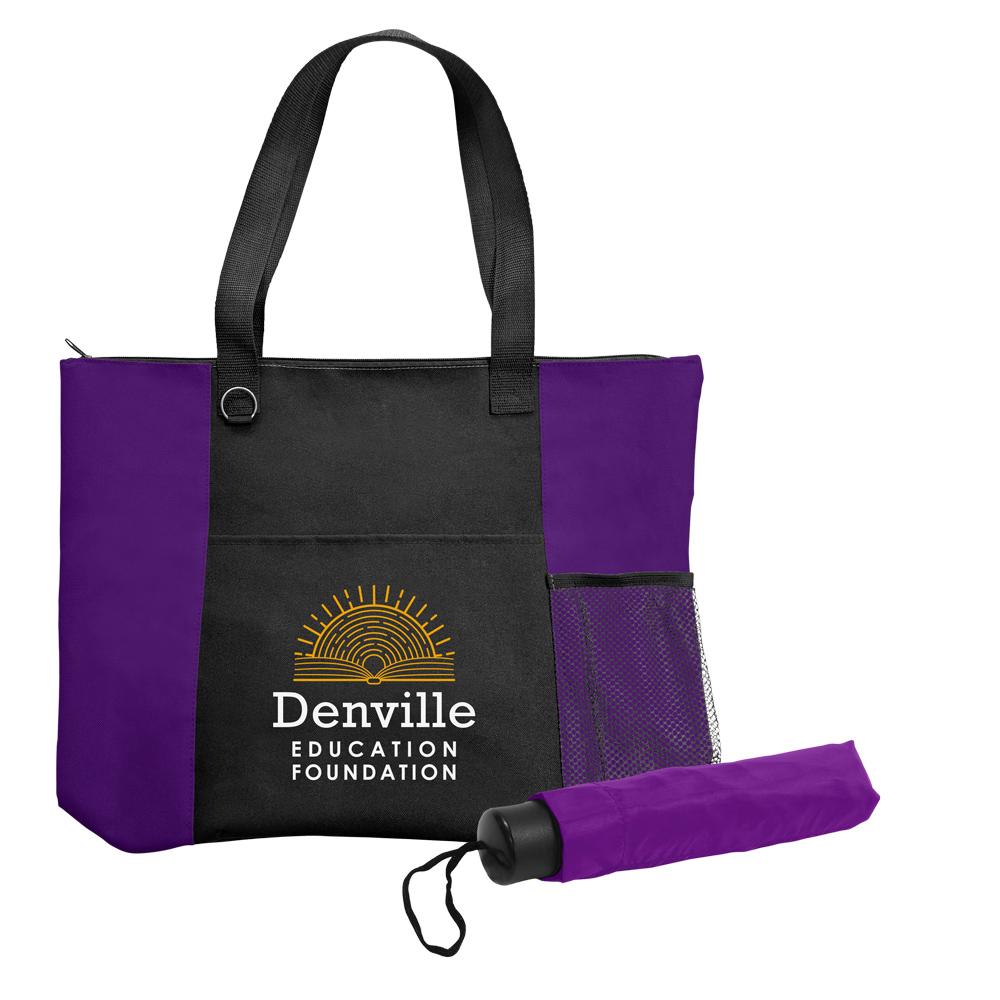 Picture of The Mariner Boat Tote Bag/Compact Econo Umbrella Set