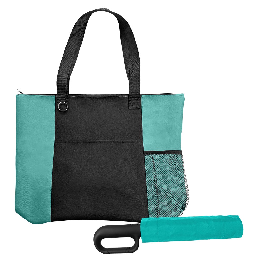Picture of The Mariner Boat Tote Bag/Carabiner Inverted Umbrella Set