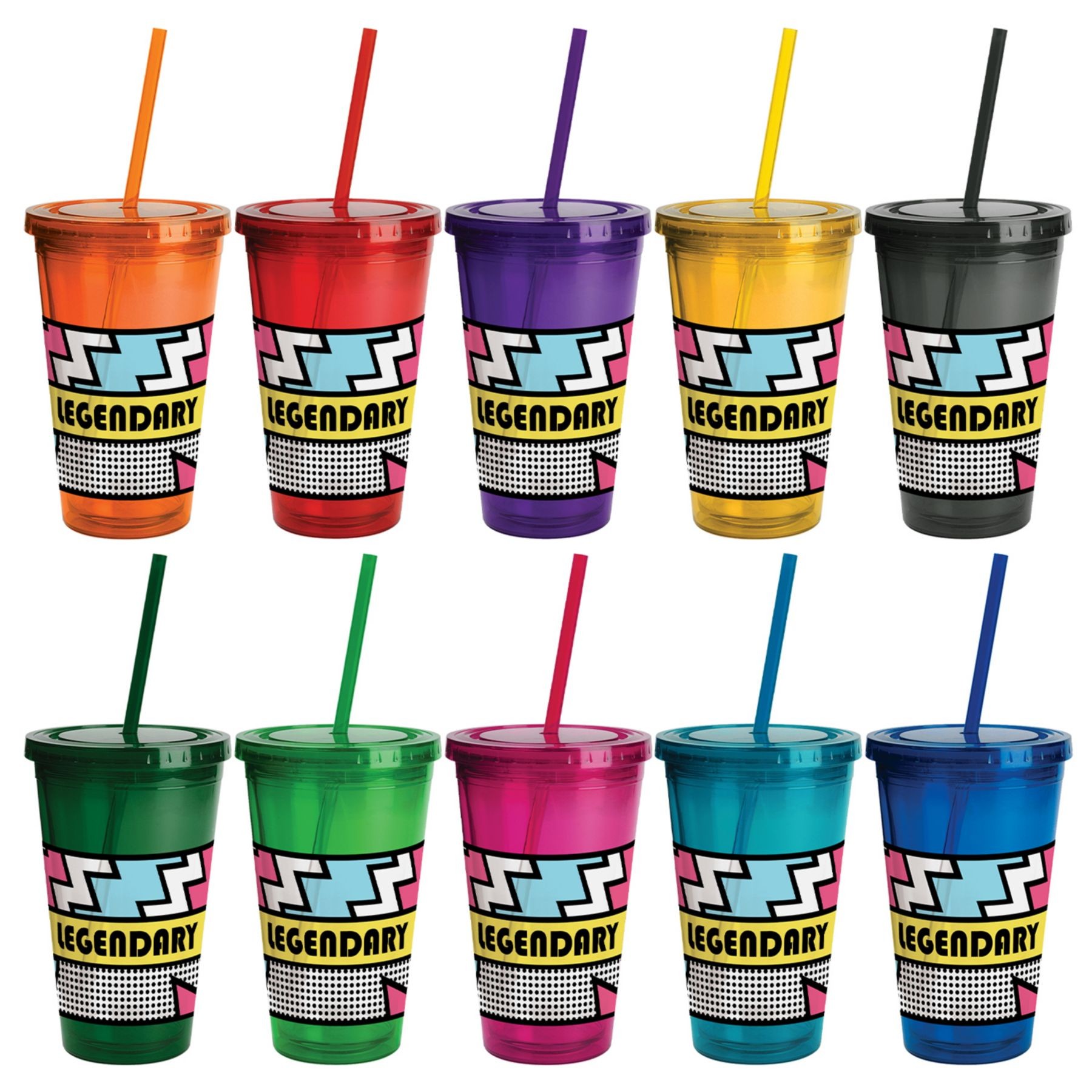 Picture of Pod Full Color Sunplash Color Tumbler 16 Oz