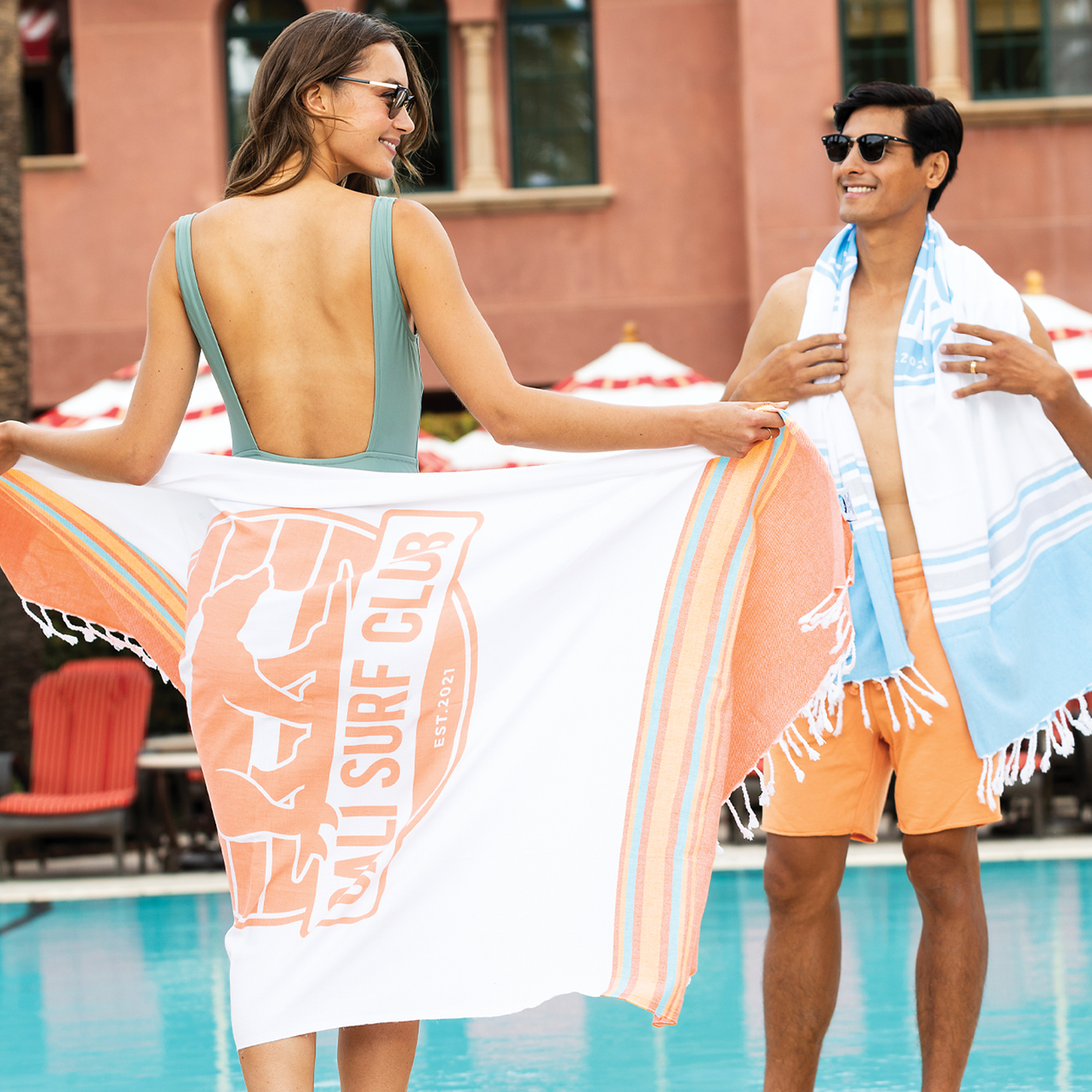 Picture of Mediterranean Peshtemal Beach Towel