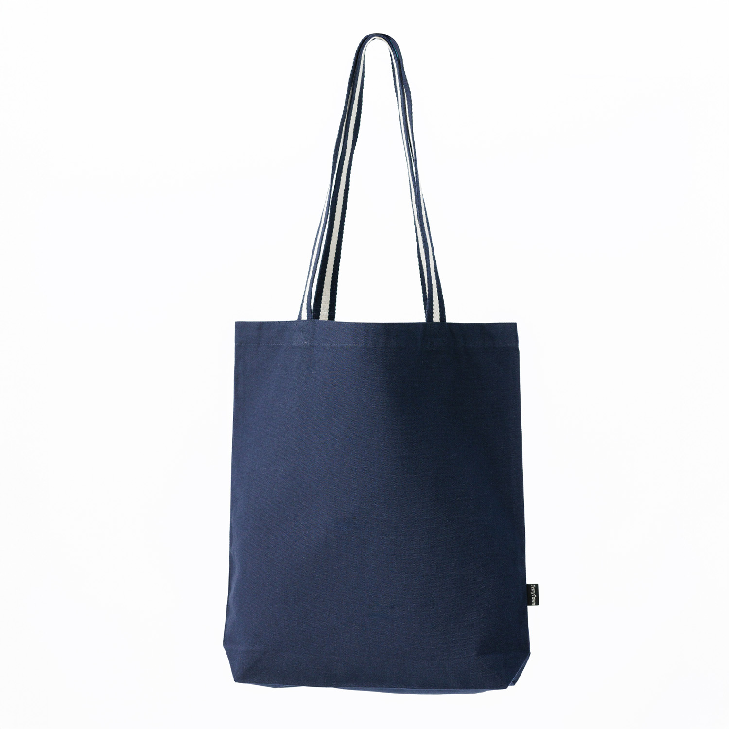 Picture of Deluxe Canvas Tote Bag with Striped Handles