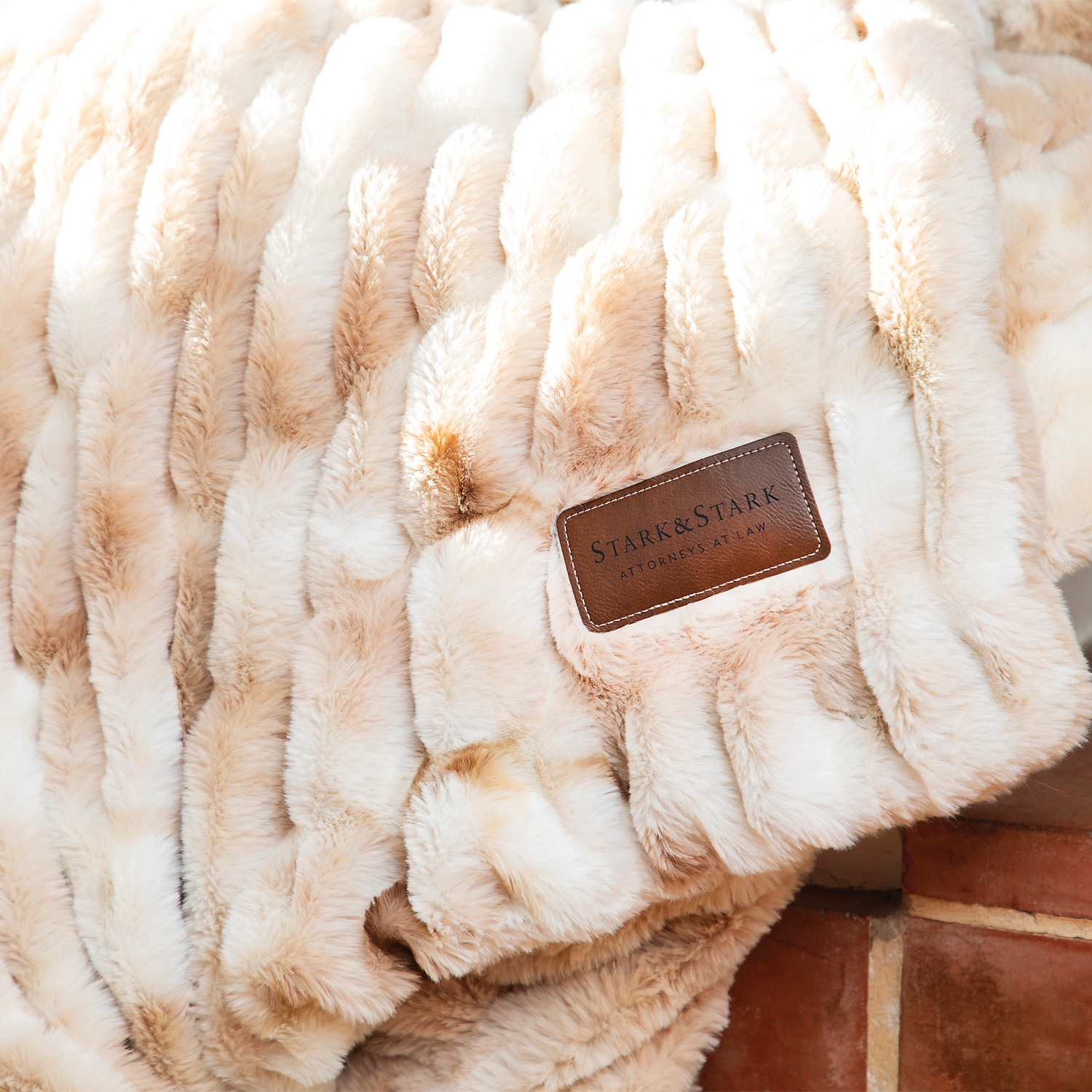 Picture of Hazelnut Chunky Fur Blanket