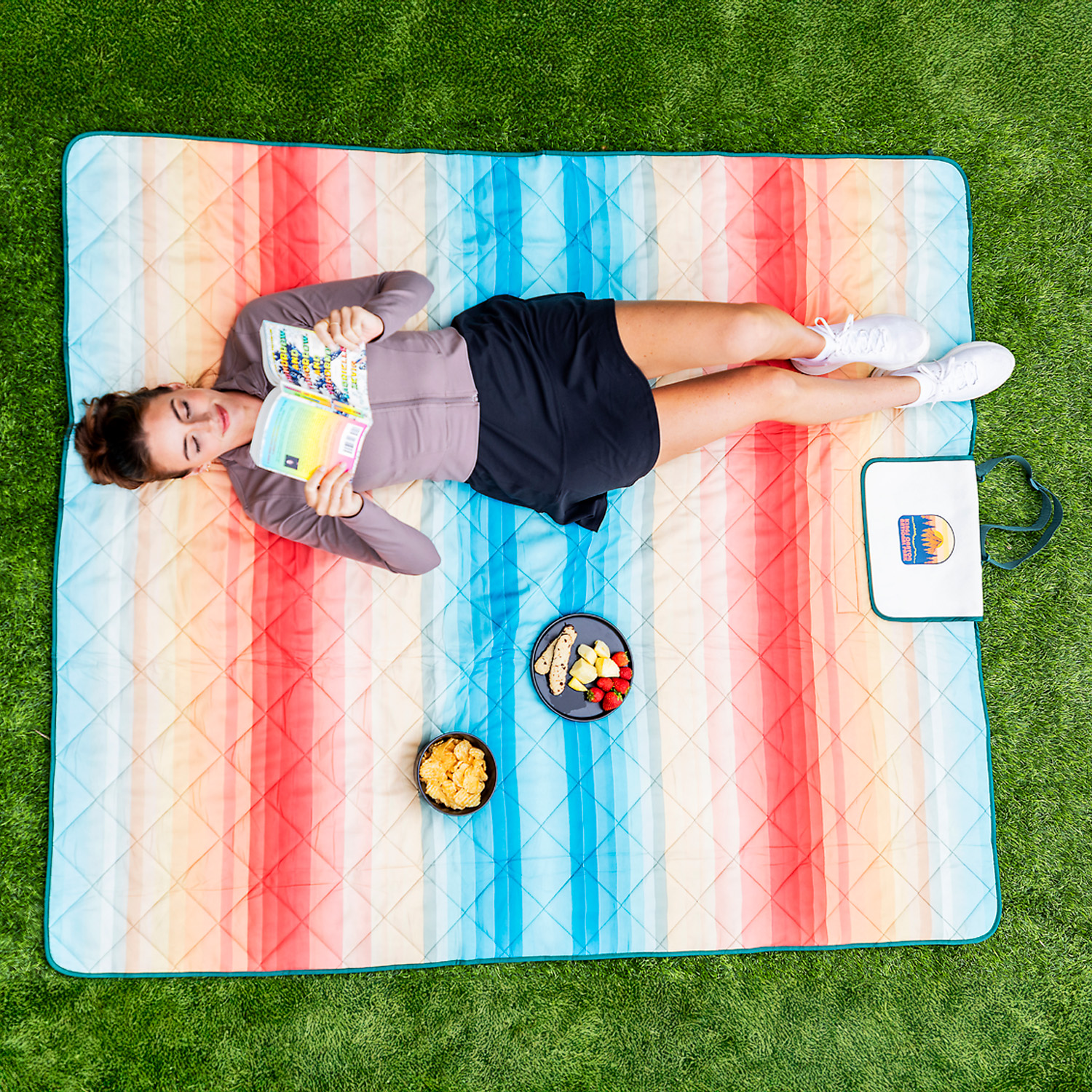 Picture of Polar Sunset Outdoor Blanket