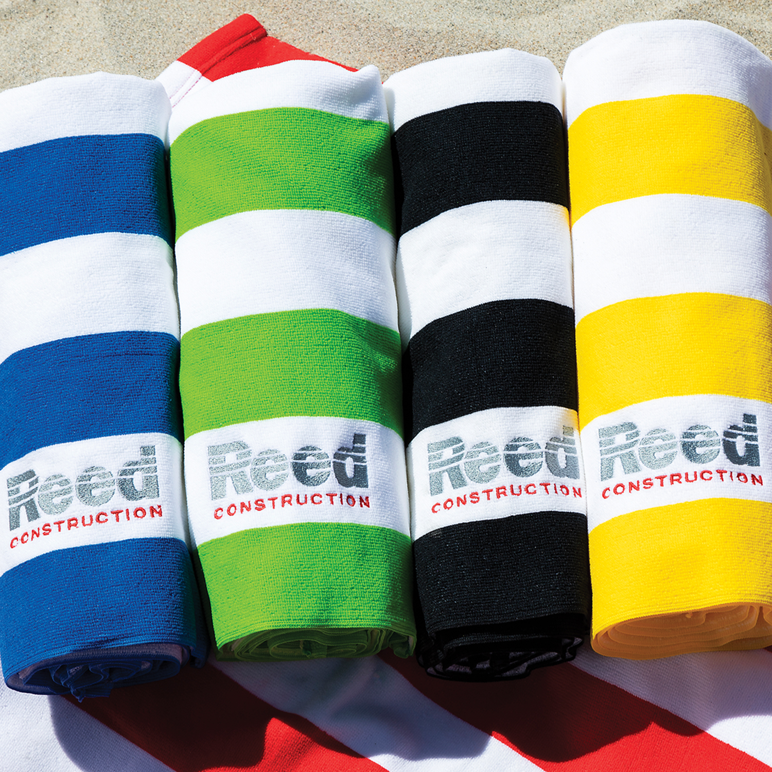 Picture of Microfiber Cabana Stripe Beach Towel