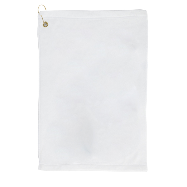 Picture of Microfiber Scrubber Golf Towel - Upper Left Hook & Grommet (Embroidered)