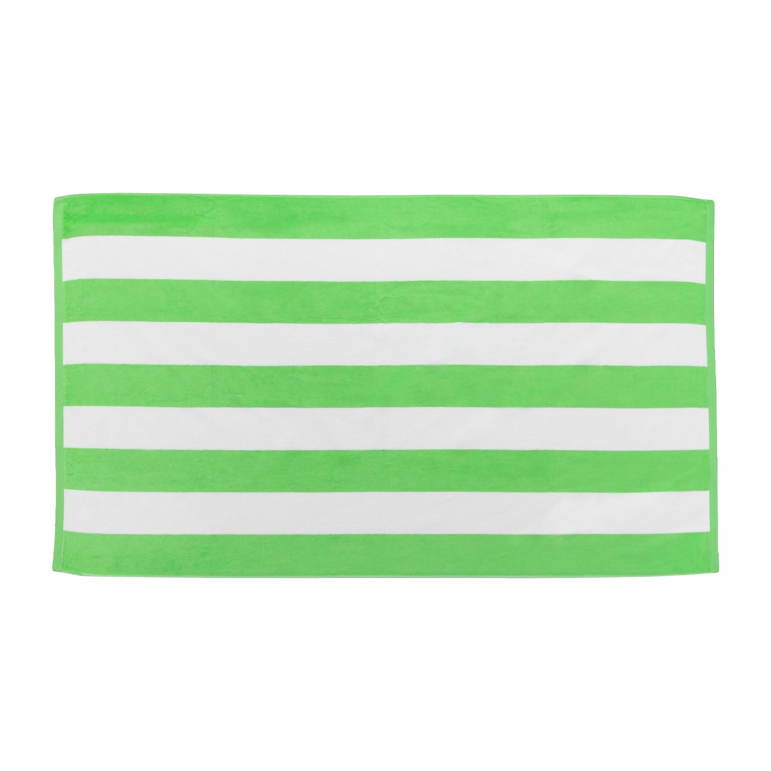 Picture of Cabana Stripe Terry Velour Beach Towel