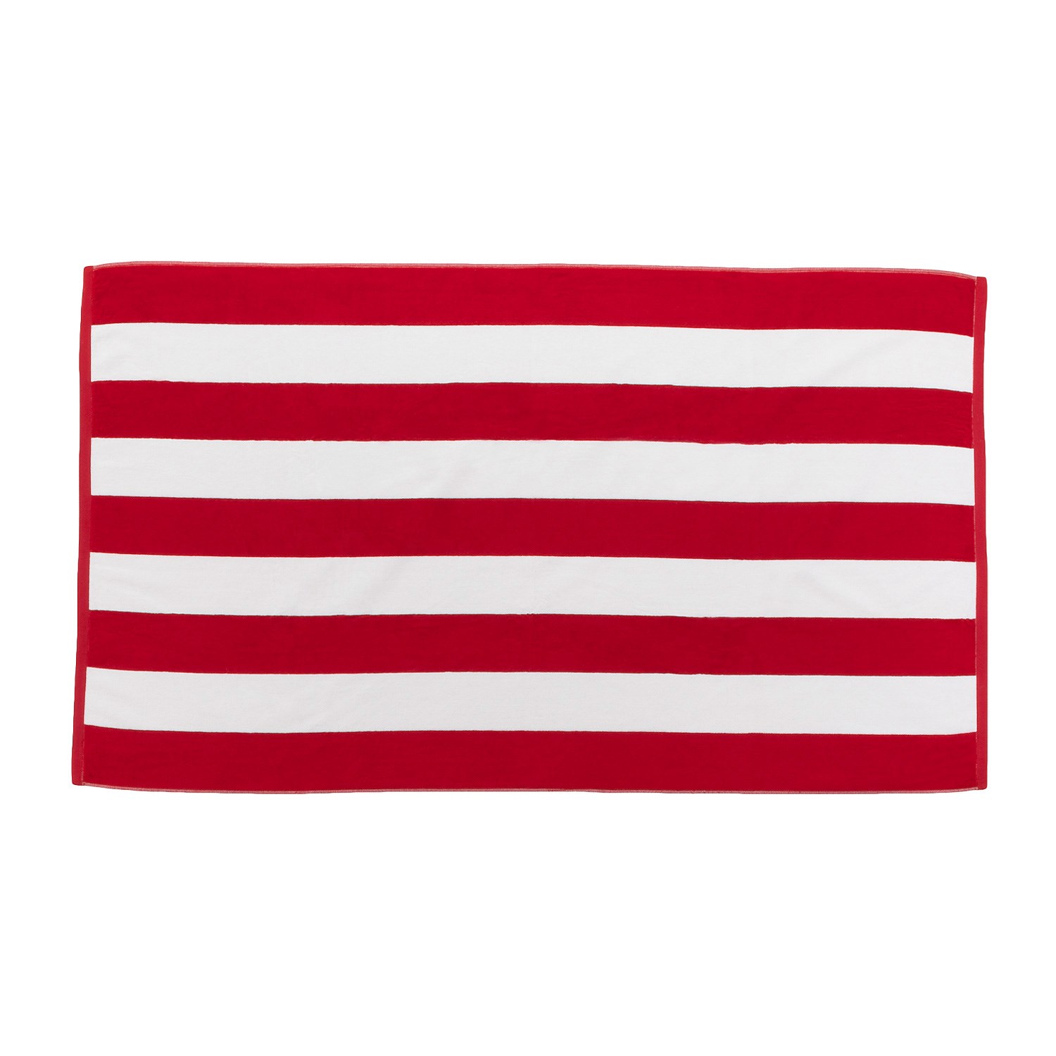 Picture of Cabana Stripe Terry Velour Beach Towel