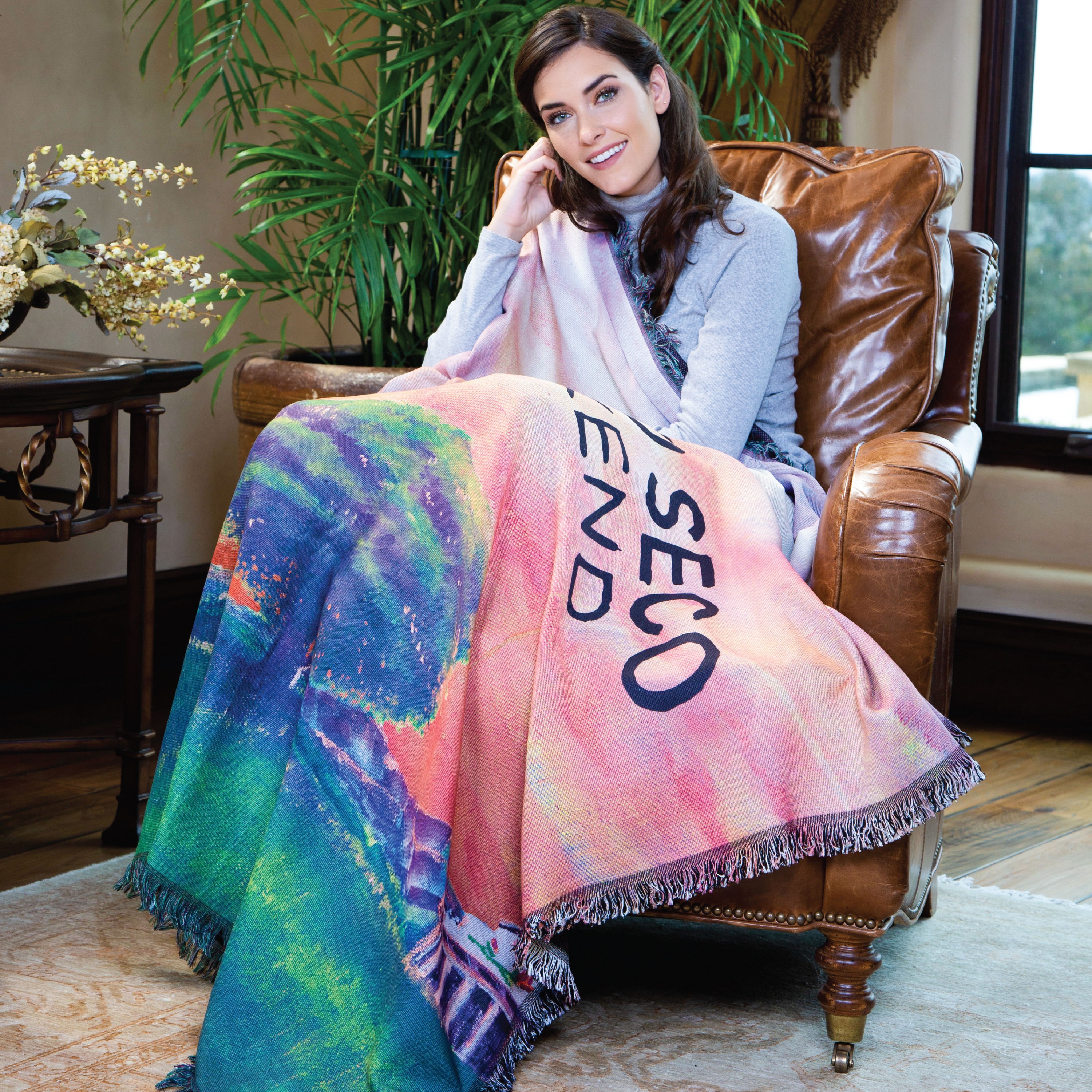 Picture of Sublimated Tapestry Throw