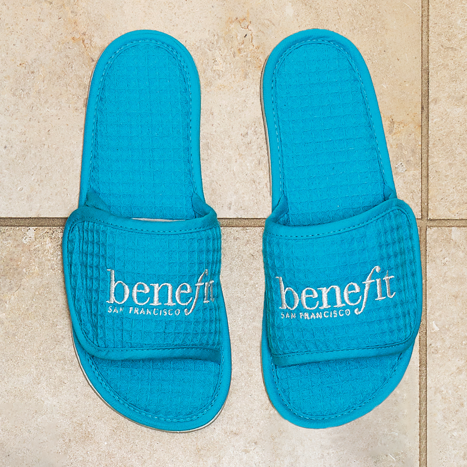 Picture of Waffle Weave Slippers (Embroidered)