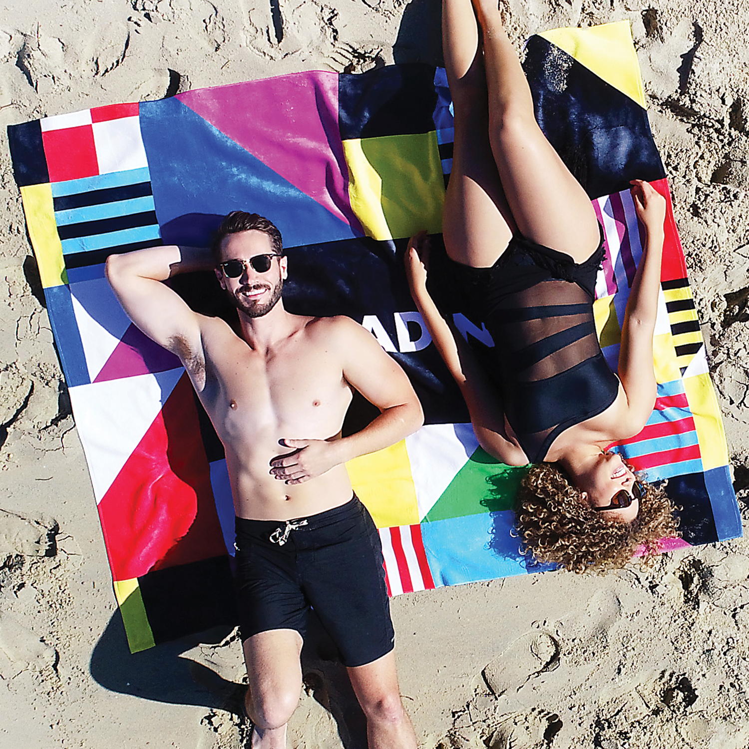 Picture of Subli-Plush Velour Beach Towel 4-2