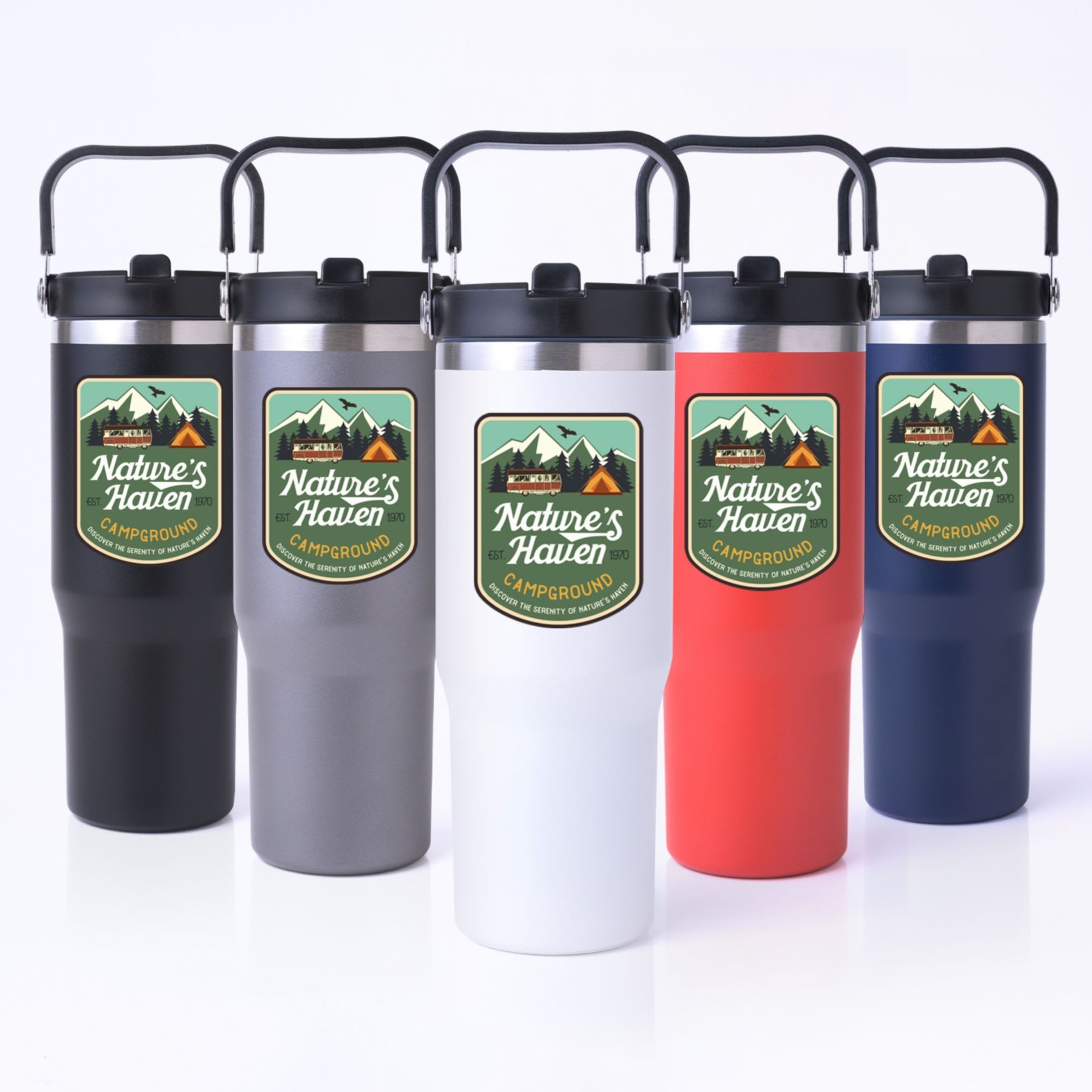 Picture of Full Color Swing Handle 30 Oz