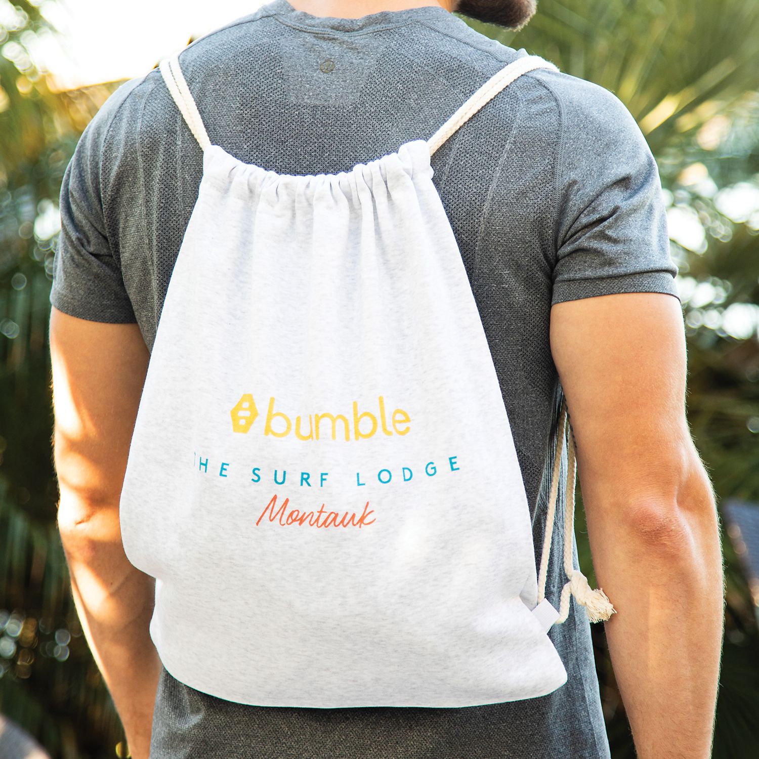 Picture of Sweatshirt Drawstring Backpack