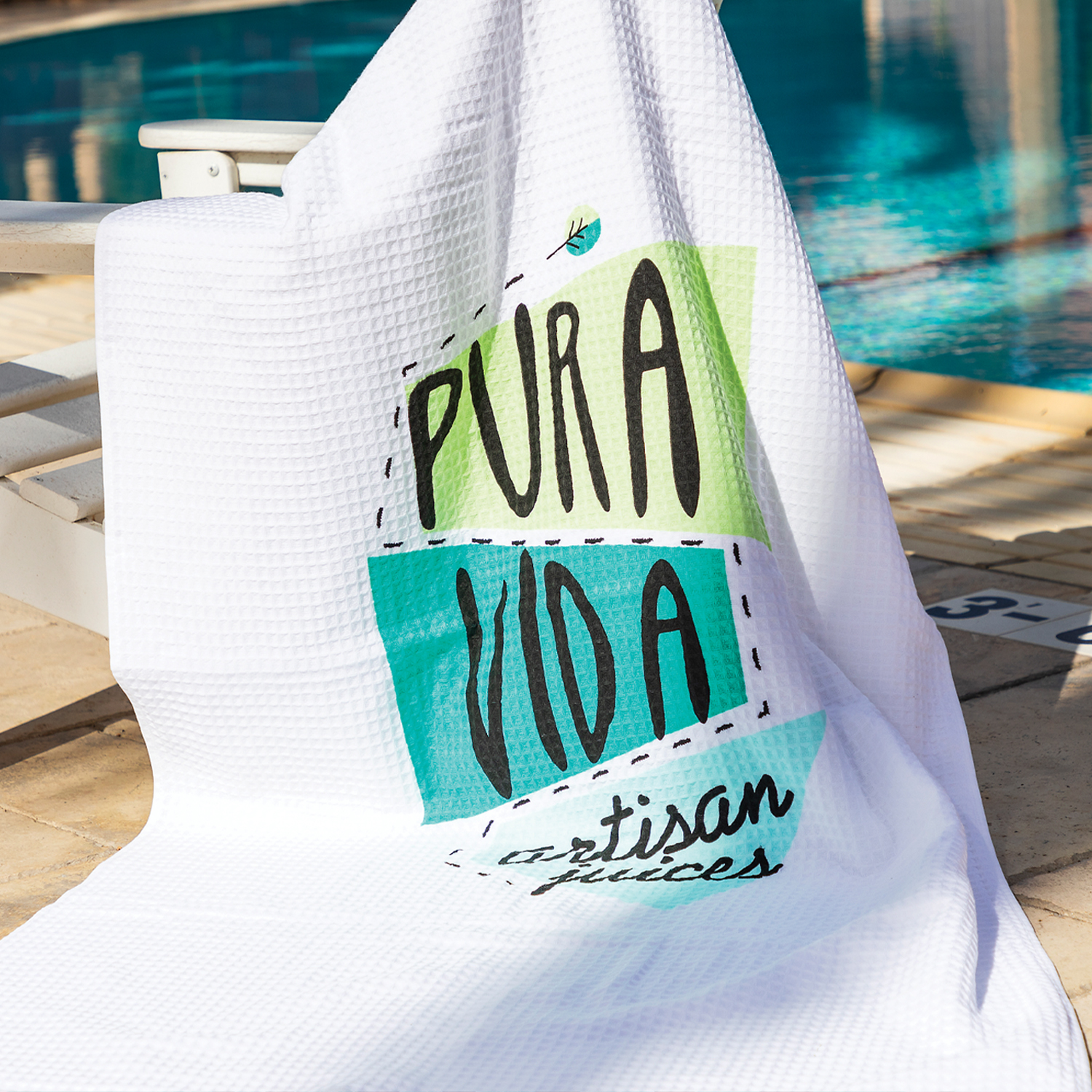 Picture of Cotton Waffle Beach Towel