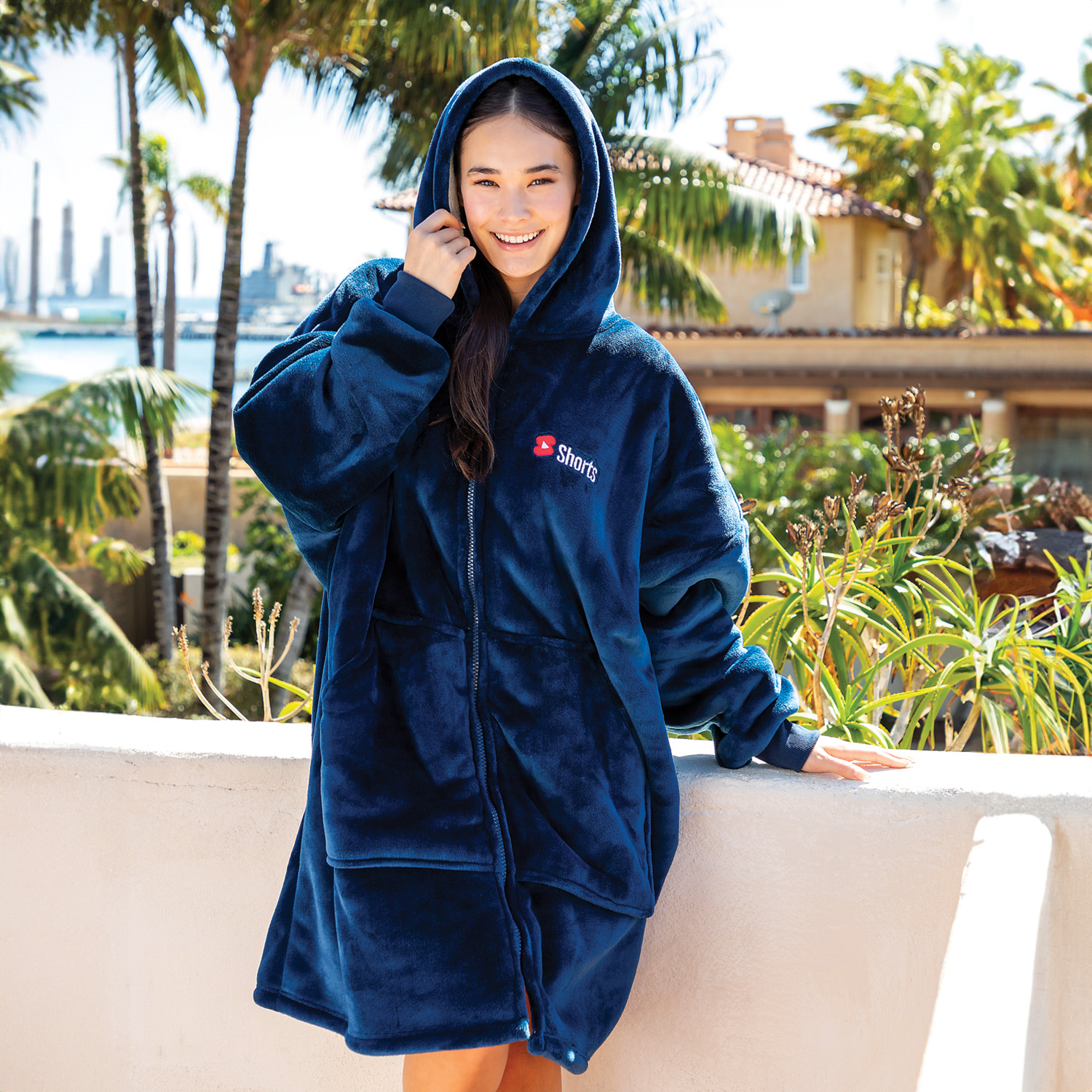 Picture of Oversized Lounge Zip Up Hoodie