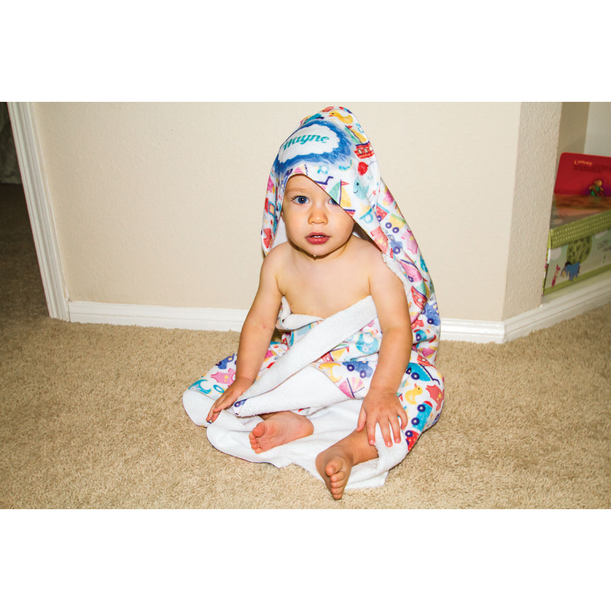 Picture of Sublimated Hooded Baby Towel