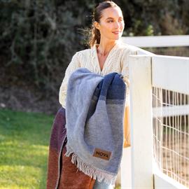 Picture of Recycled Cotton Bohemian Blanket (Embroidered)
