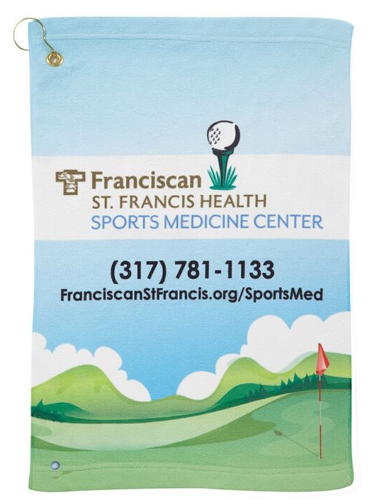 Picture of Microfiber Velour Trifolded Golf Towel (Sublimated)
