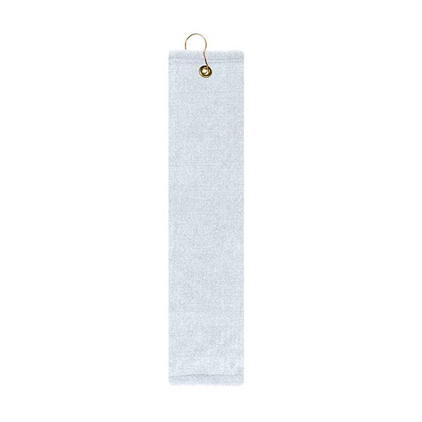 Picture of Subli-Cotton Velour Golf Towel - Trifold Hook Grommet (Edge to Edge Printed)
