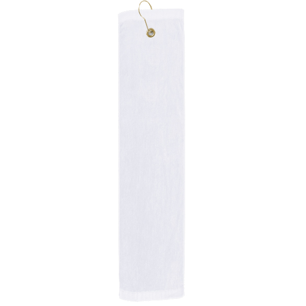 Picture of Premium Velour Golf Towel - Trifolded (White Imprinted)