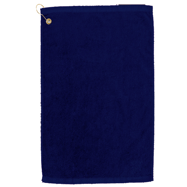 Picture of Medium Weight Golf Towel with Corner Hook & Grommet (Color Embroidered)