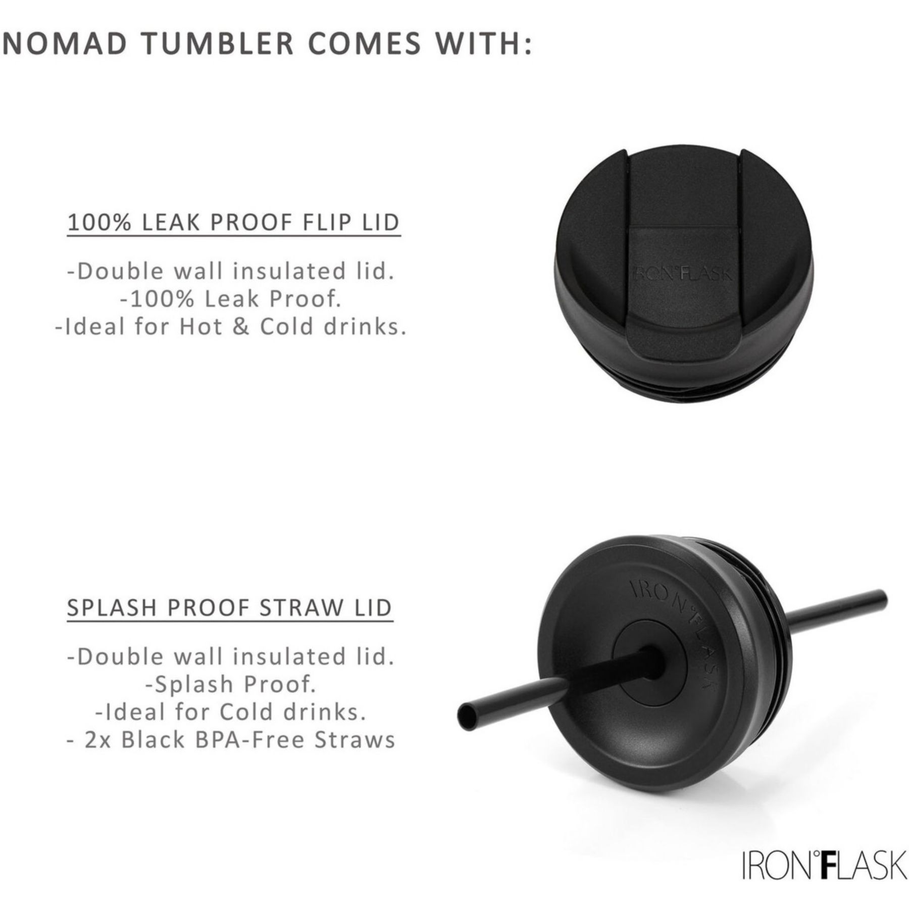 Picture of Iron Flask Nomad Tumbler Gradient Colors 20 Oz