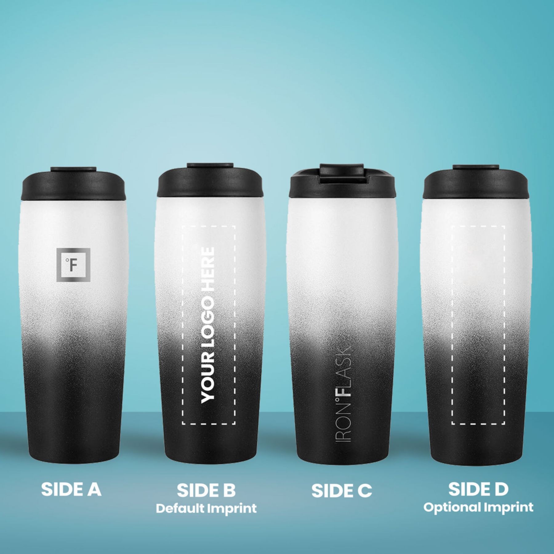 Picture of Iron Flask Nomad Tumbler Gradient Colors 20 Oz