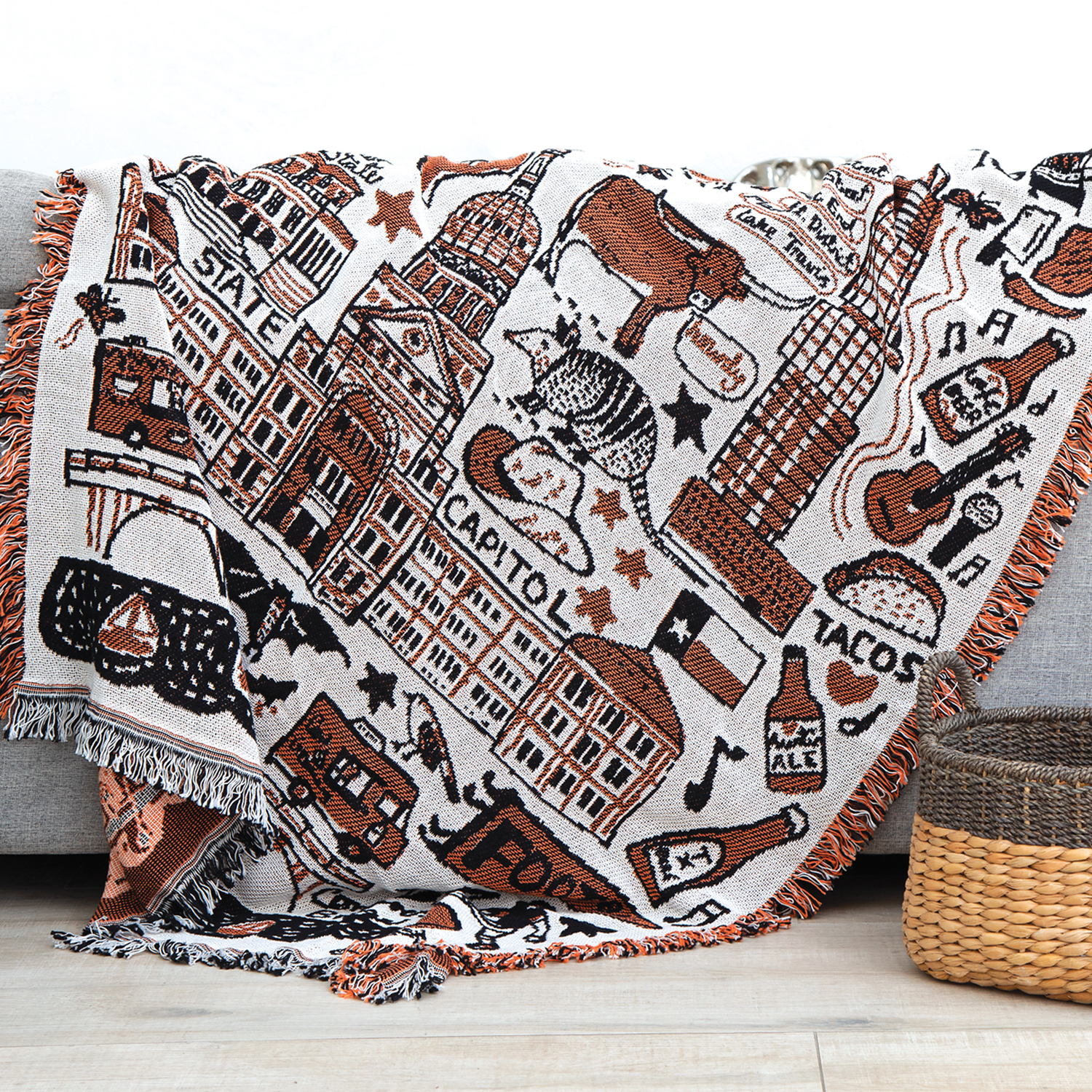 Picture of HD Custom Woven Tapestry Throws
