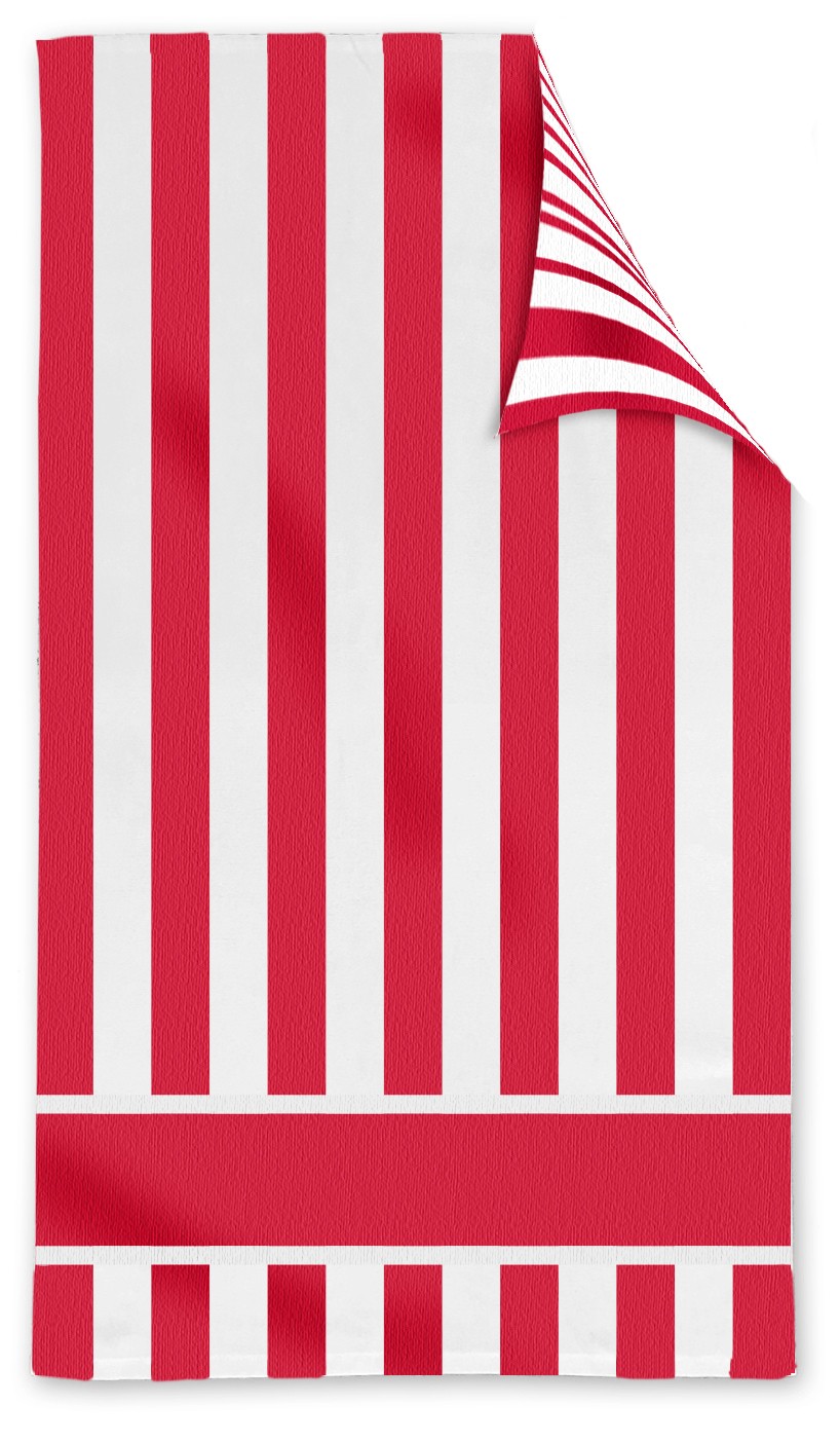 Picture of Double Sided Cabana Stripe Beach Towel