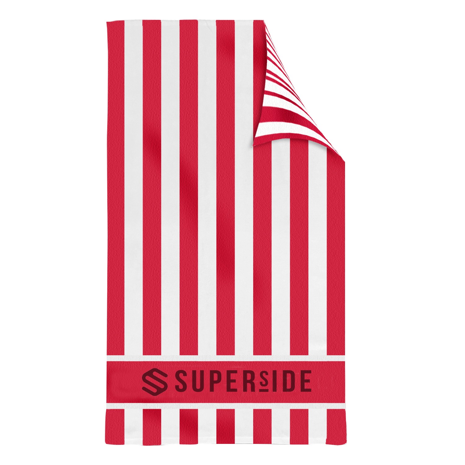 Picture of Double Sided Cabana Stripe Beach Towel