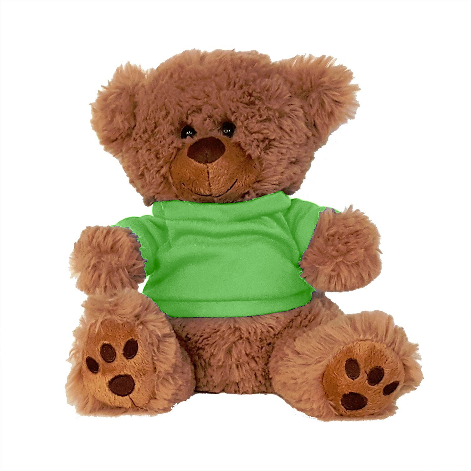 Picture of Plush Bear w/ Embroidered Paws and T-Shirt