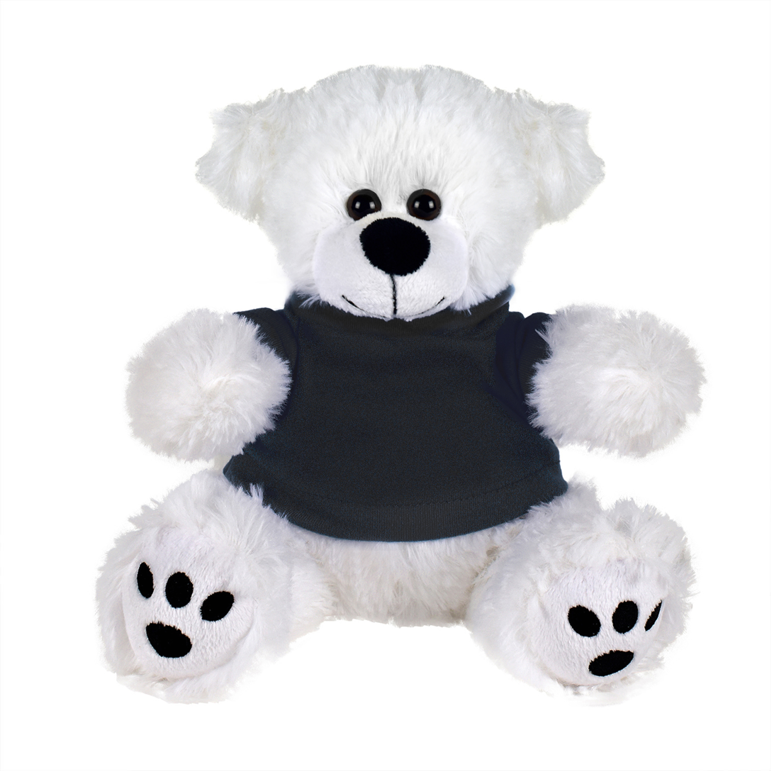 Picture of Plush Bear w/ Embroidered Paws and T-Shirt