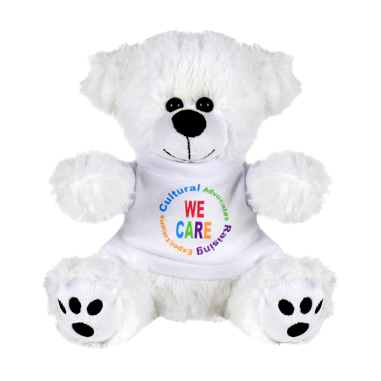 Picture of Plush Bear w/ Embroidered Paws and T-Shirt