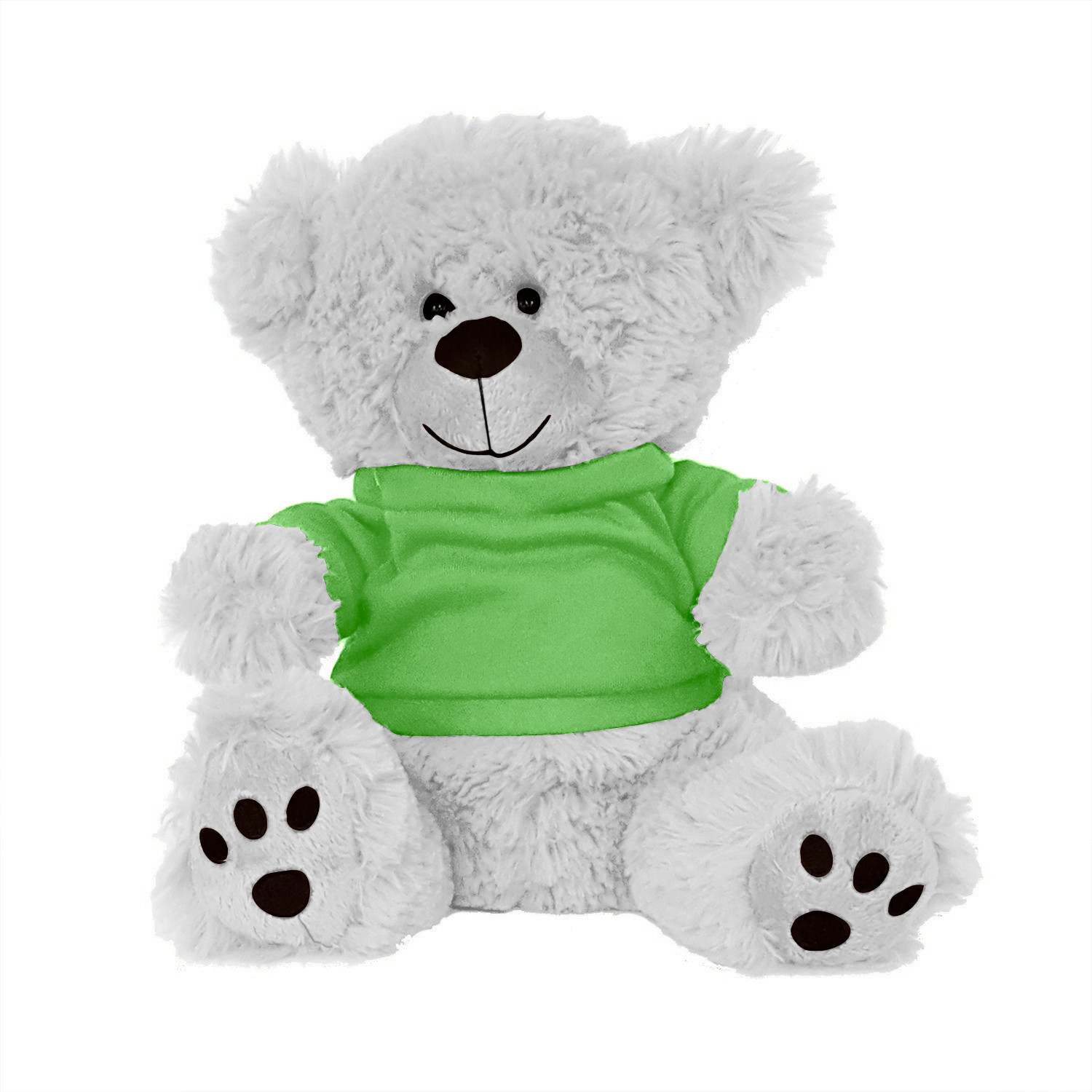 Picture of Plush Bear w/ Embroidered Paws and T-Shirt