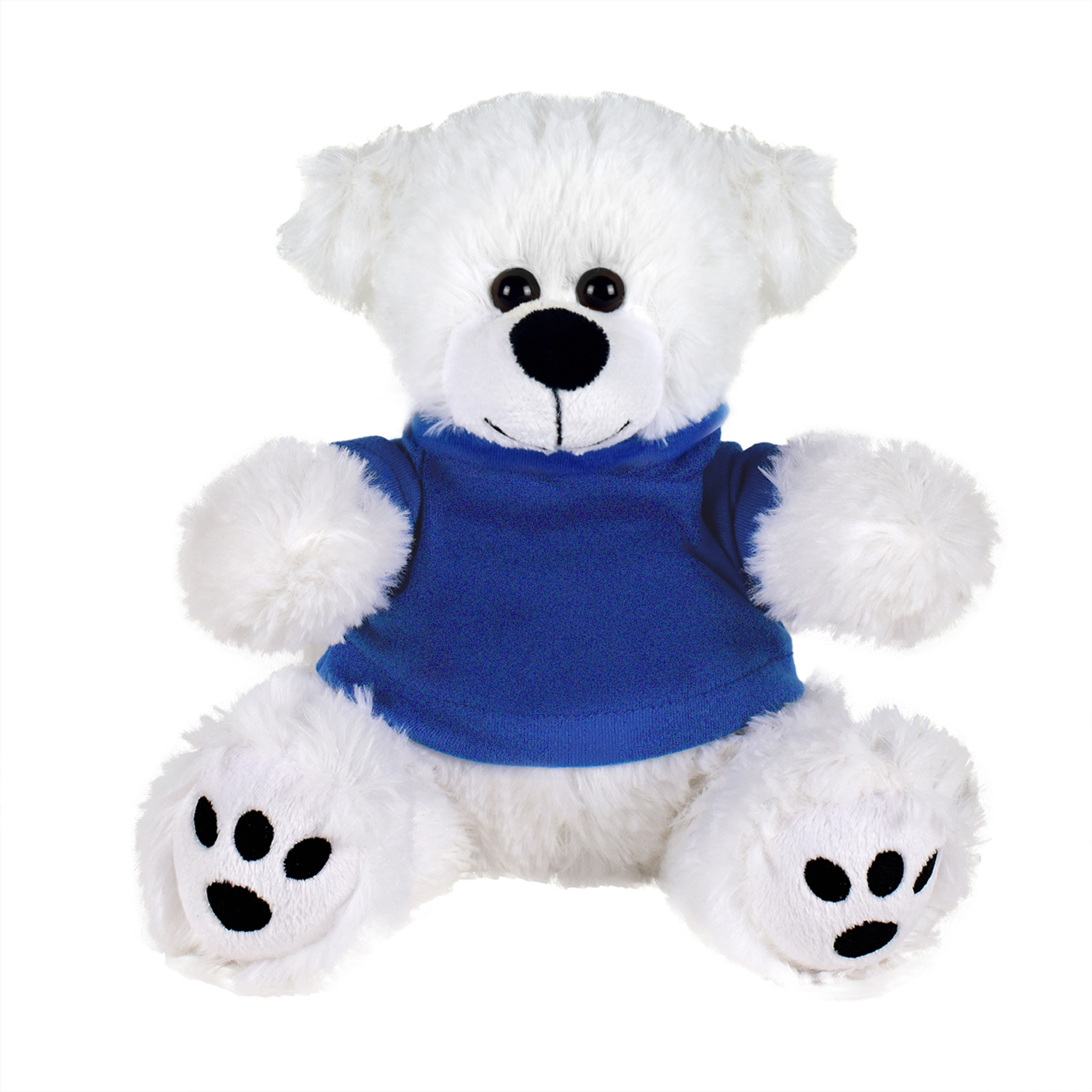Picture of Plush Bear w/ Embroidered Paws and T-Shirt