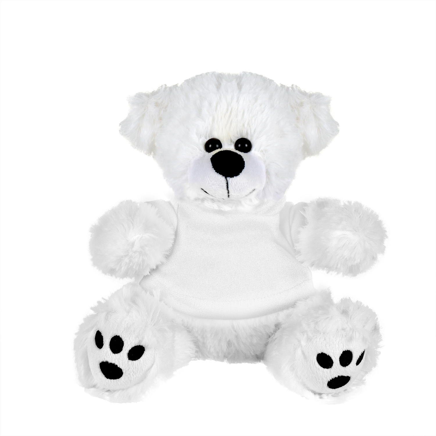 Picture of Plush Bear w/ Embroidered Paws and T-Shirt