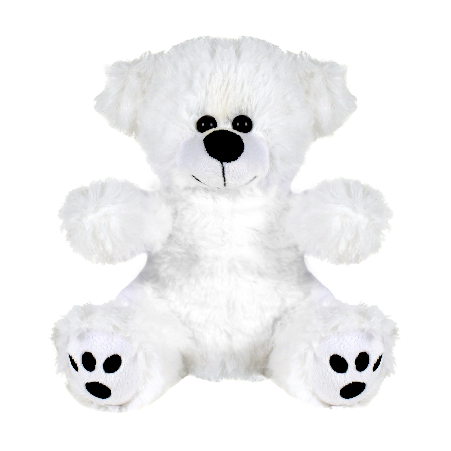 Picture of Plush Bear w/ Embroidered Paws and T-Shirt
