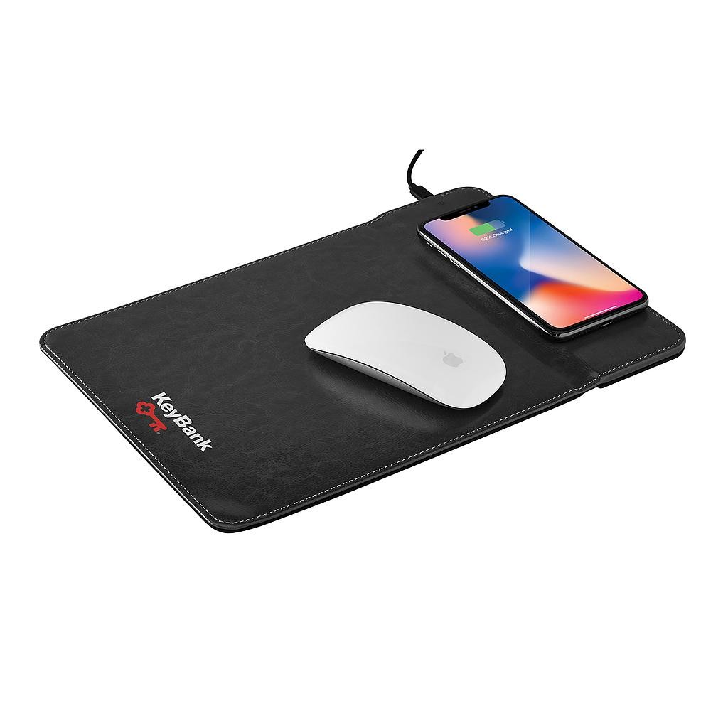Picture of Wireless Charging Mousepad with Phone Stand