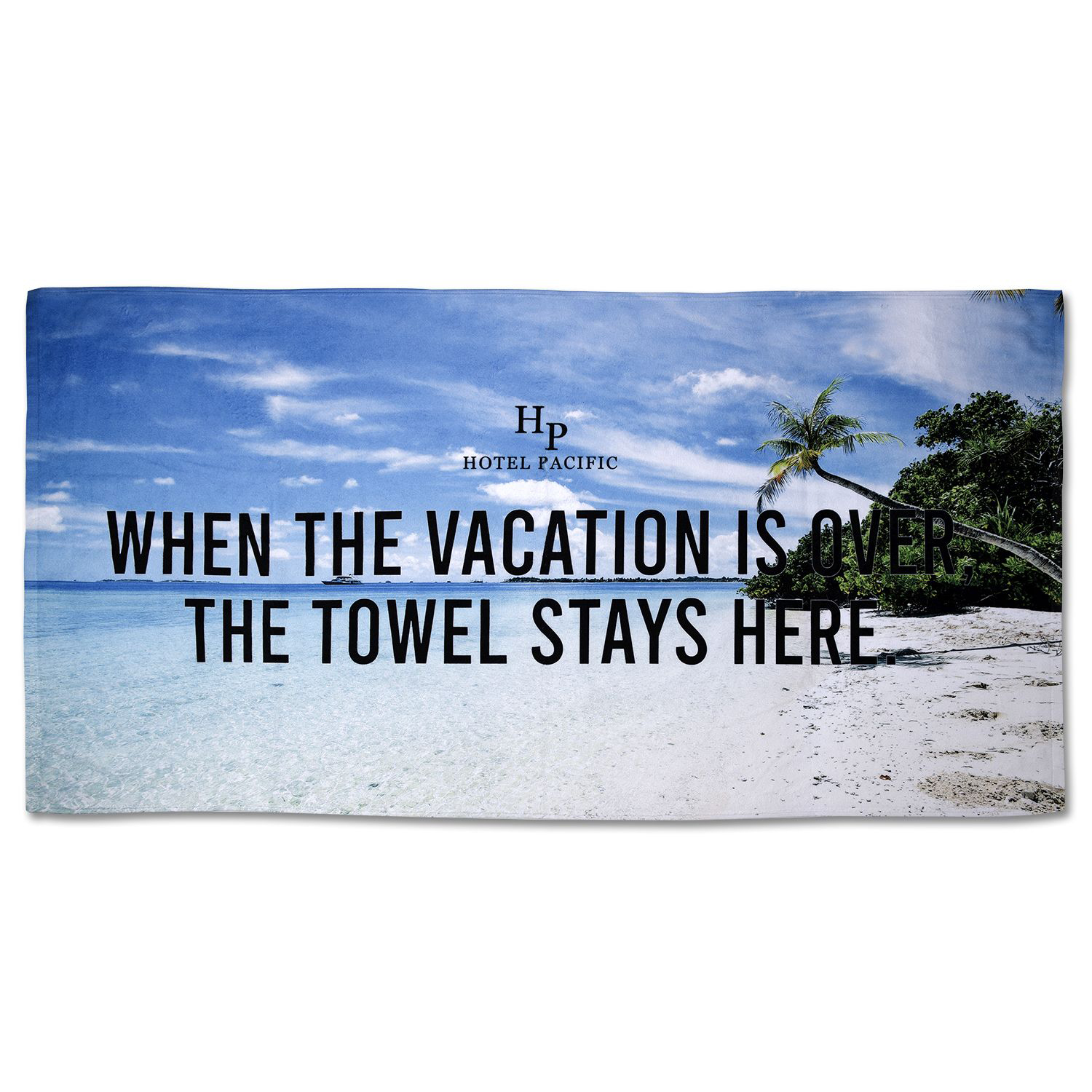 Picture of Dye Sublimated Standard Beach Towel