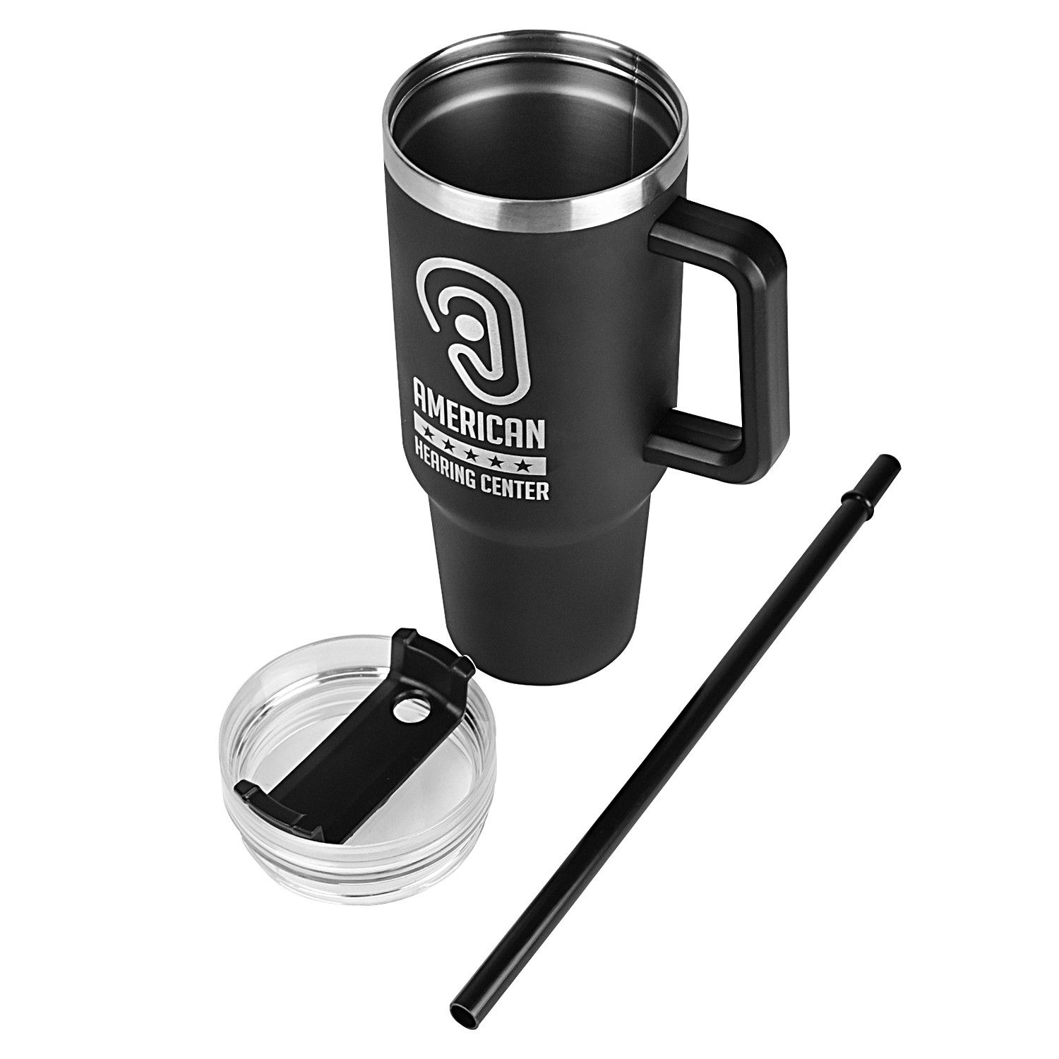 Picture of The Forty - Double Wall Tumbler with Handle