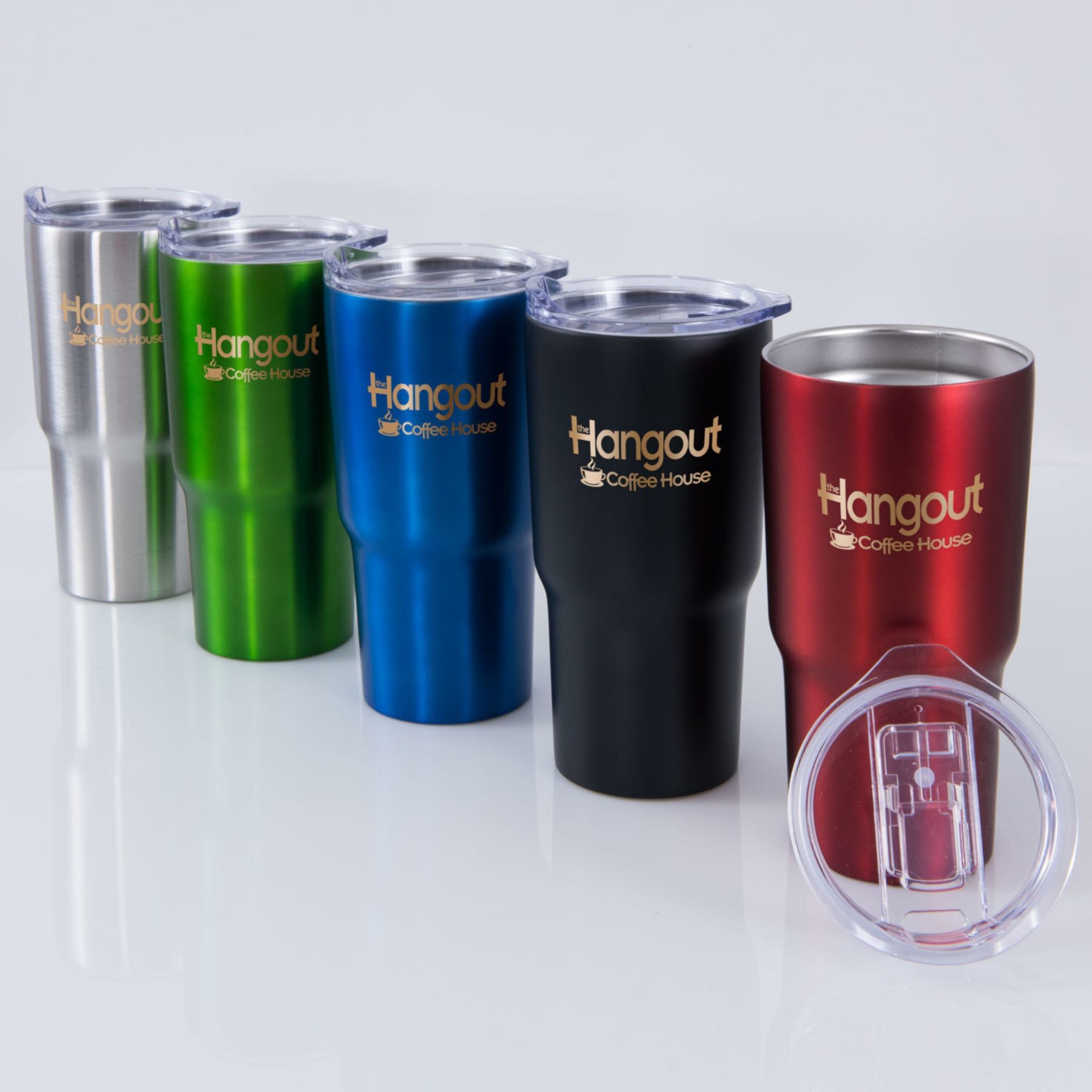 Picture of Conquest Stainless Steel Travel Tumbler 20 Oz.