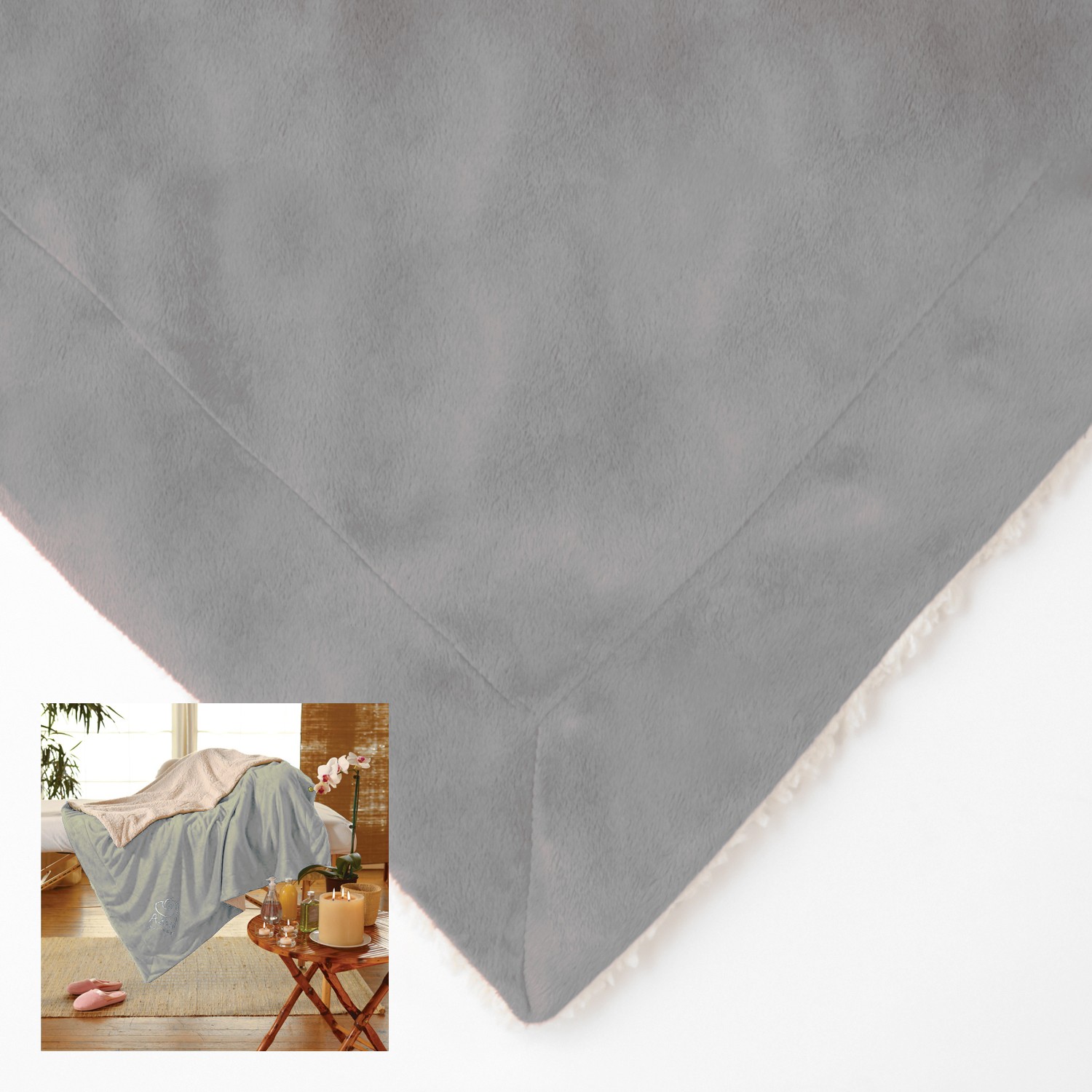 Picture of Micro Mink Sherpa Blanket
