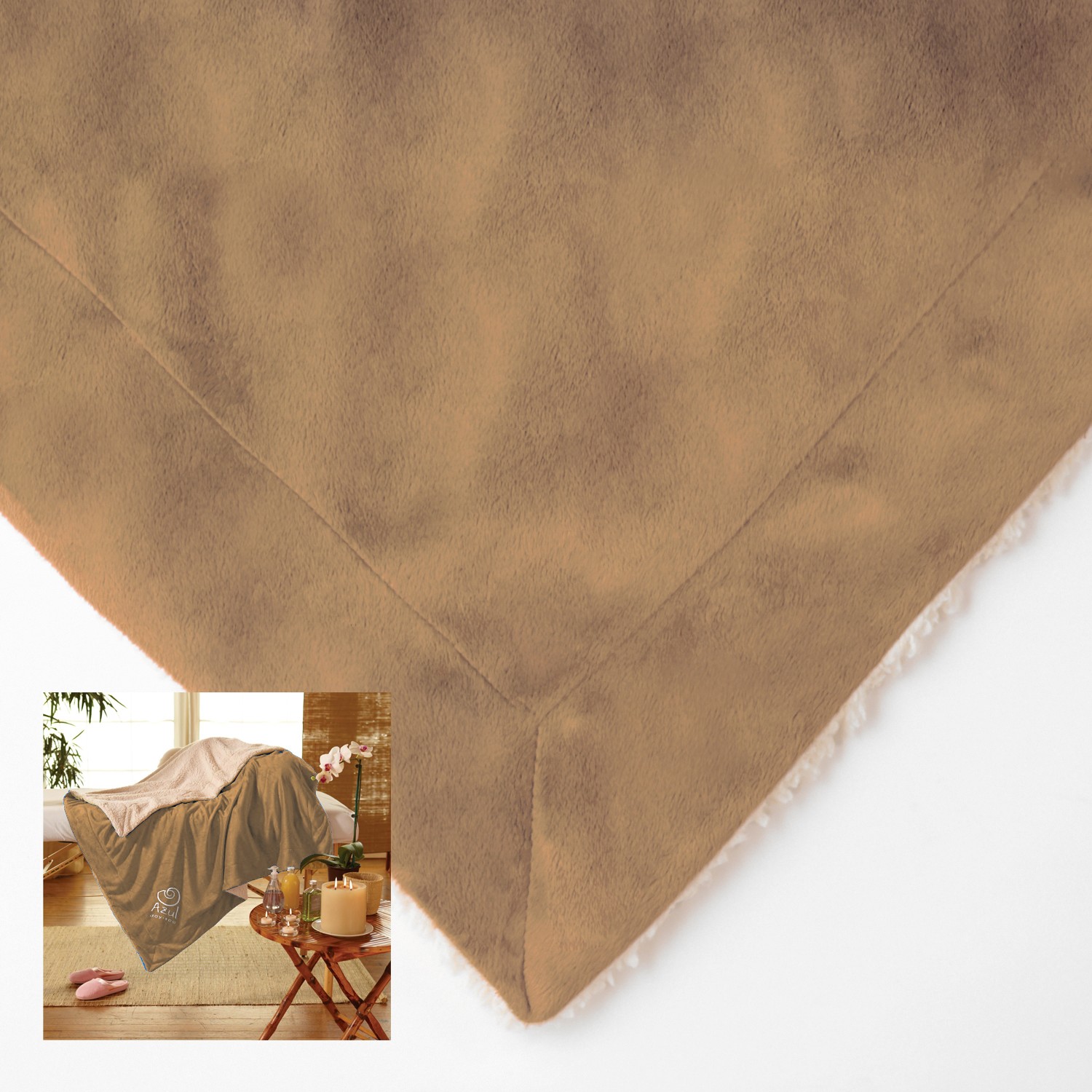 Picture of Micro Mink Sherpa Blanket