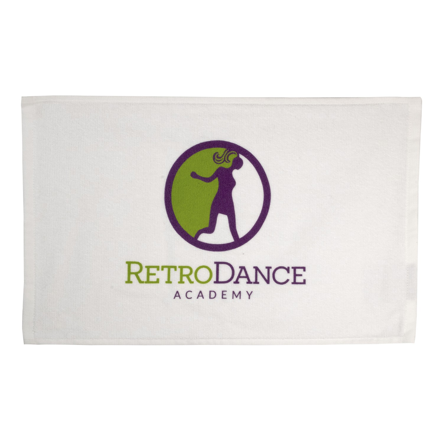 Picture of 100% Cotton Sport Terry Velour Towel Hem - White