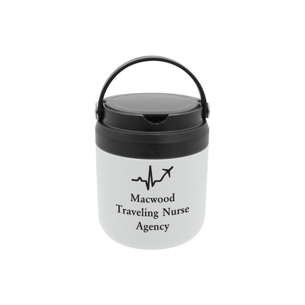 Picture of 20 oz. Recycled Stainless Food Container, Full Color Digital