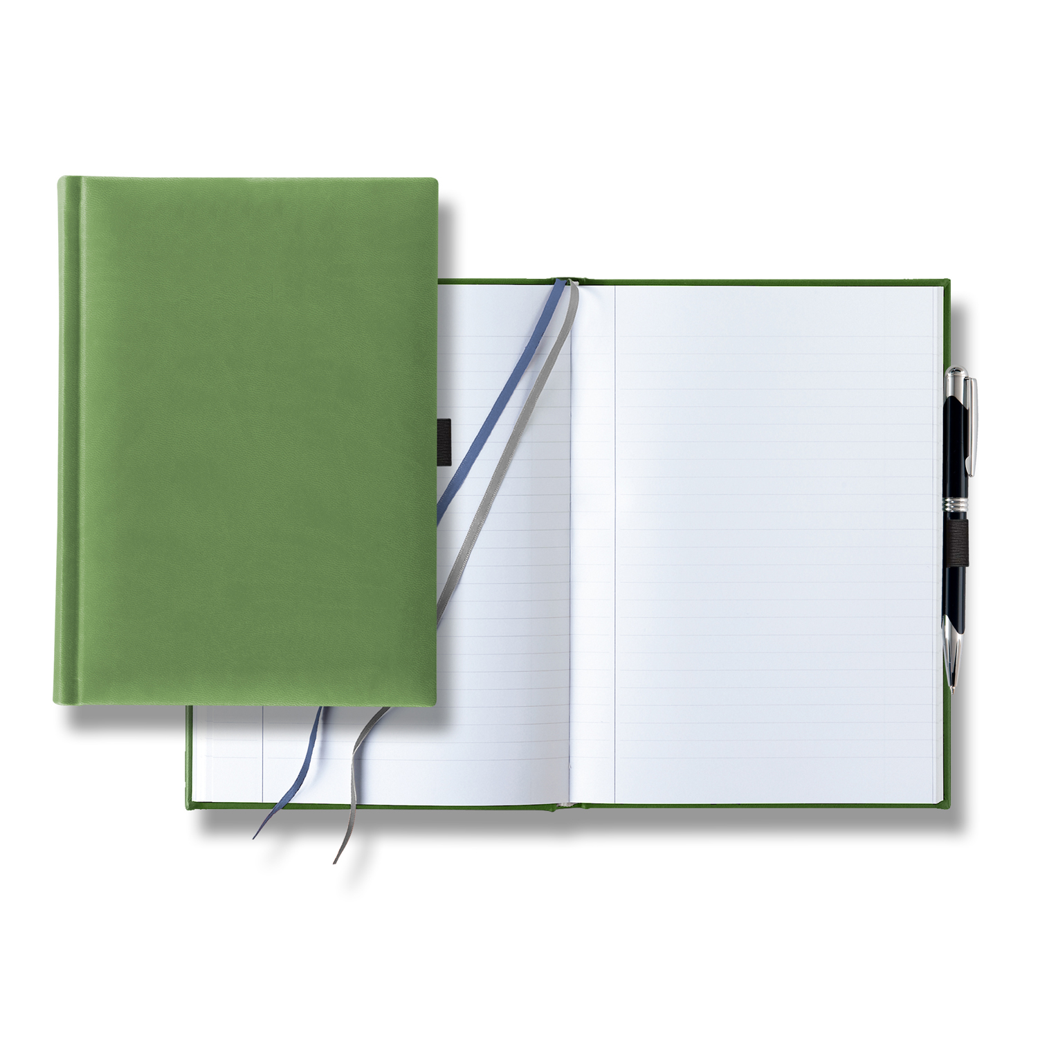 Picture of Castelli Tucson Grande Lined White Page Journal with Pen & Loop