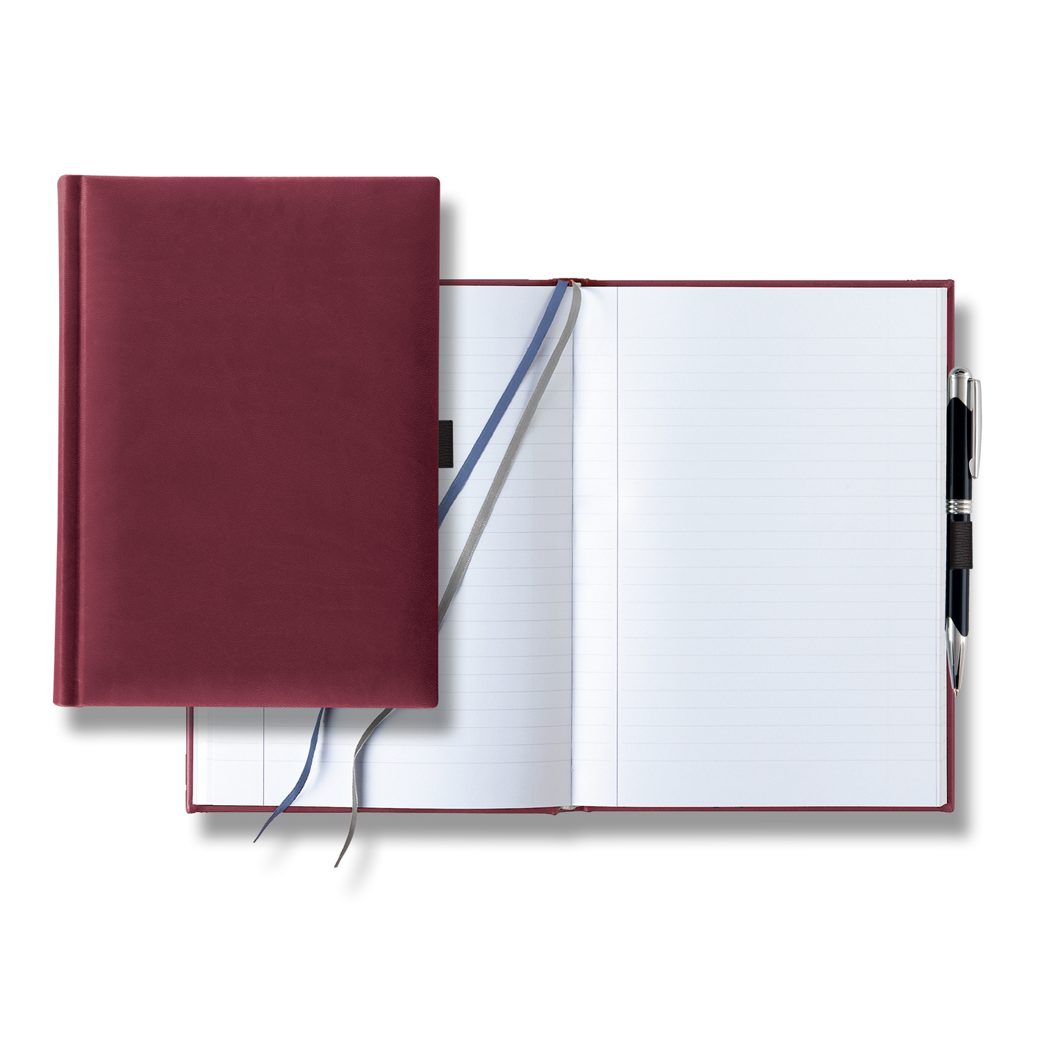 Picture of Castelli Tucson Grande Lined White Page Journal with Pen & Loop