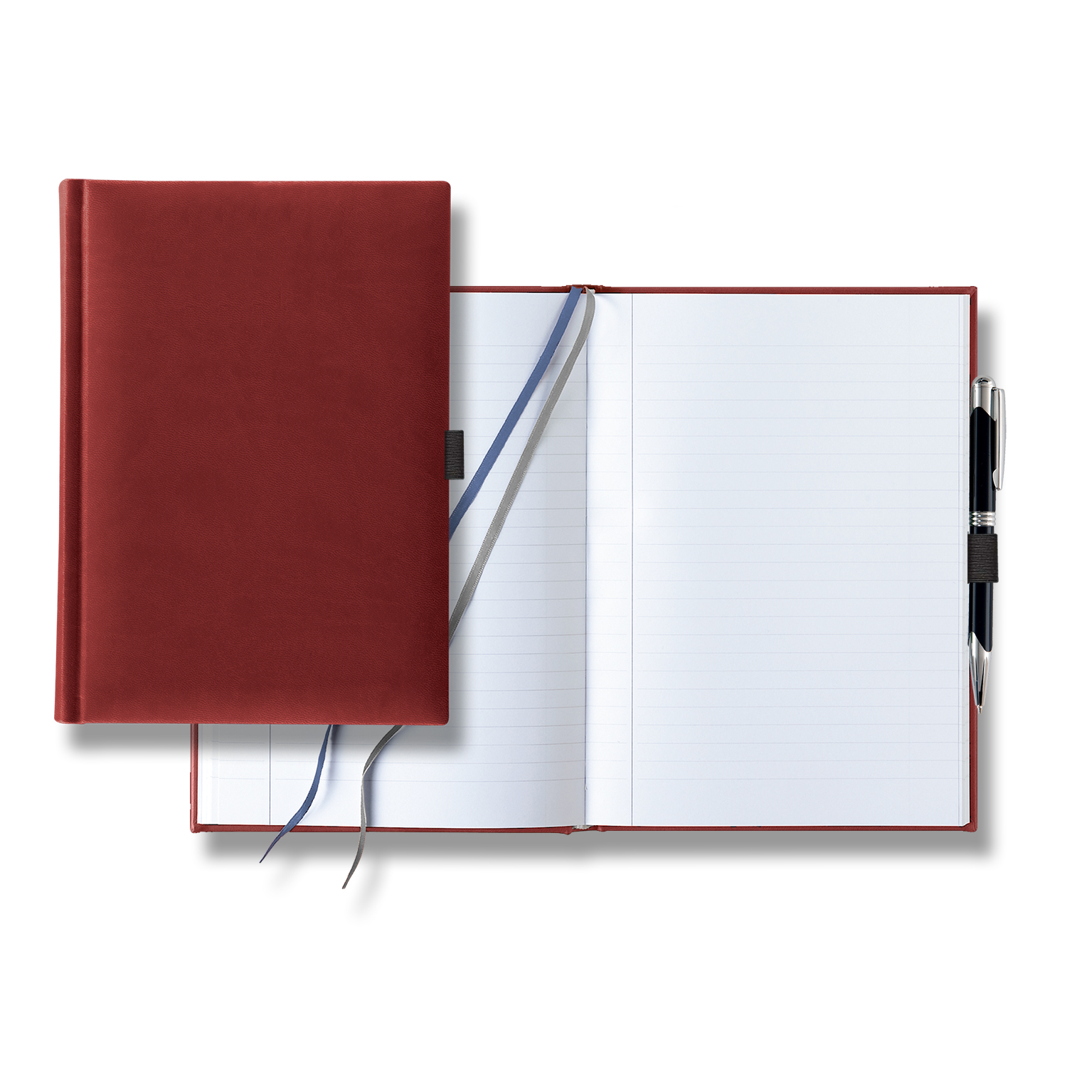 Picture of Castelli Tucson Grande Lined White Page Journal with Pen & Loop